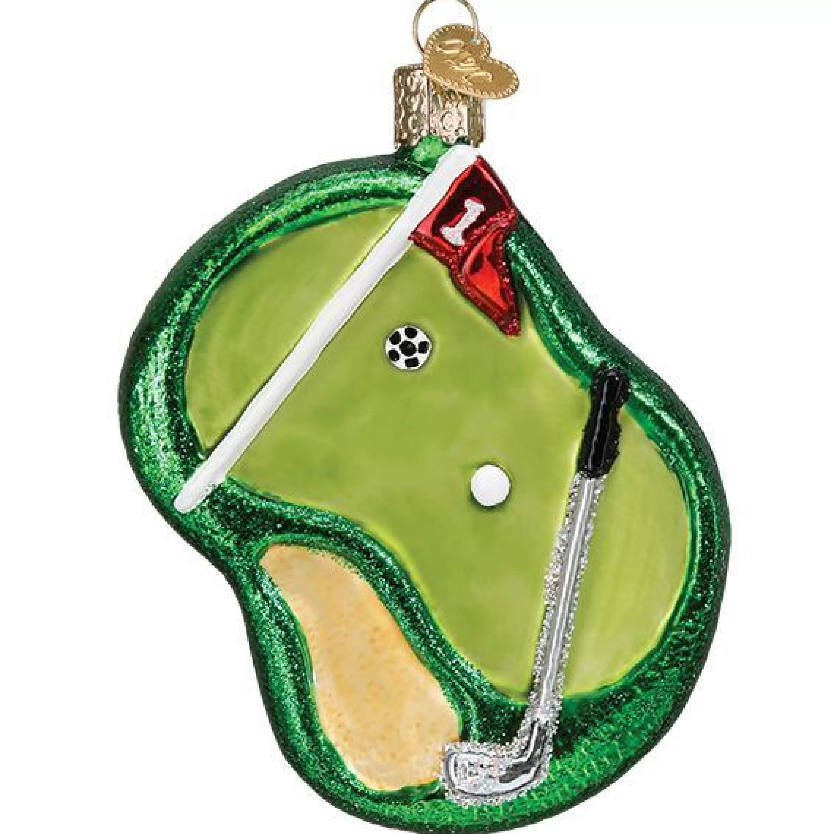 EAST WEST Putting Green Ornament