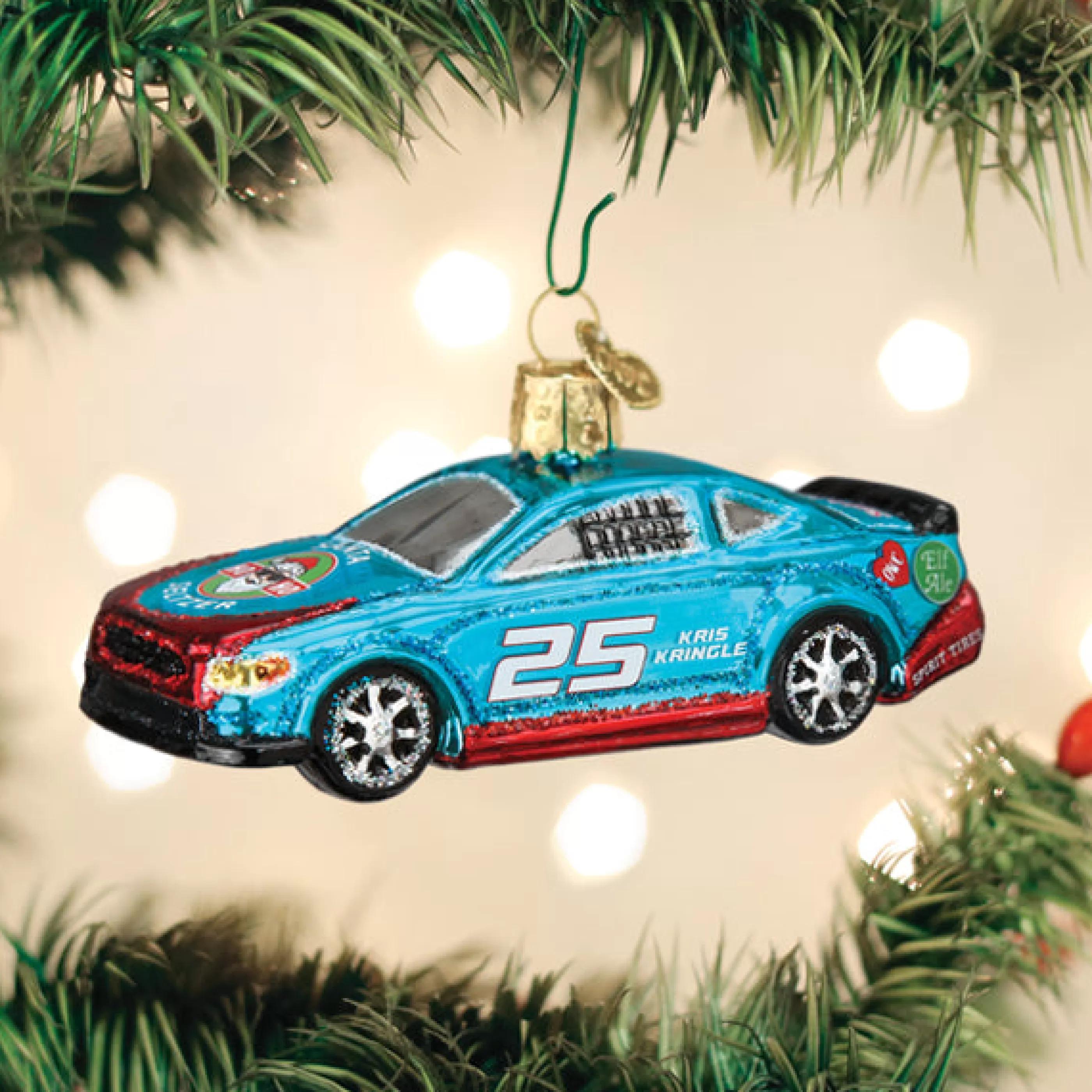 EAST WEST Racing Sports Car Ornament