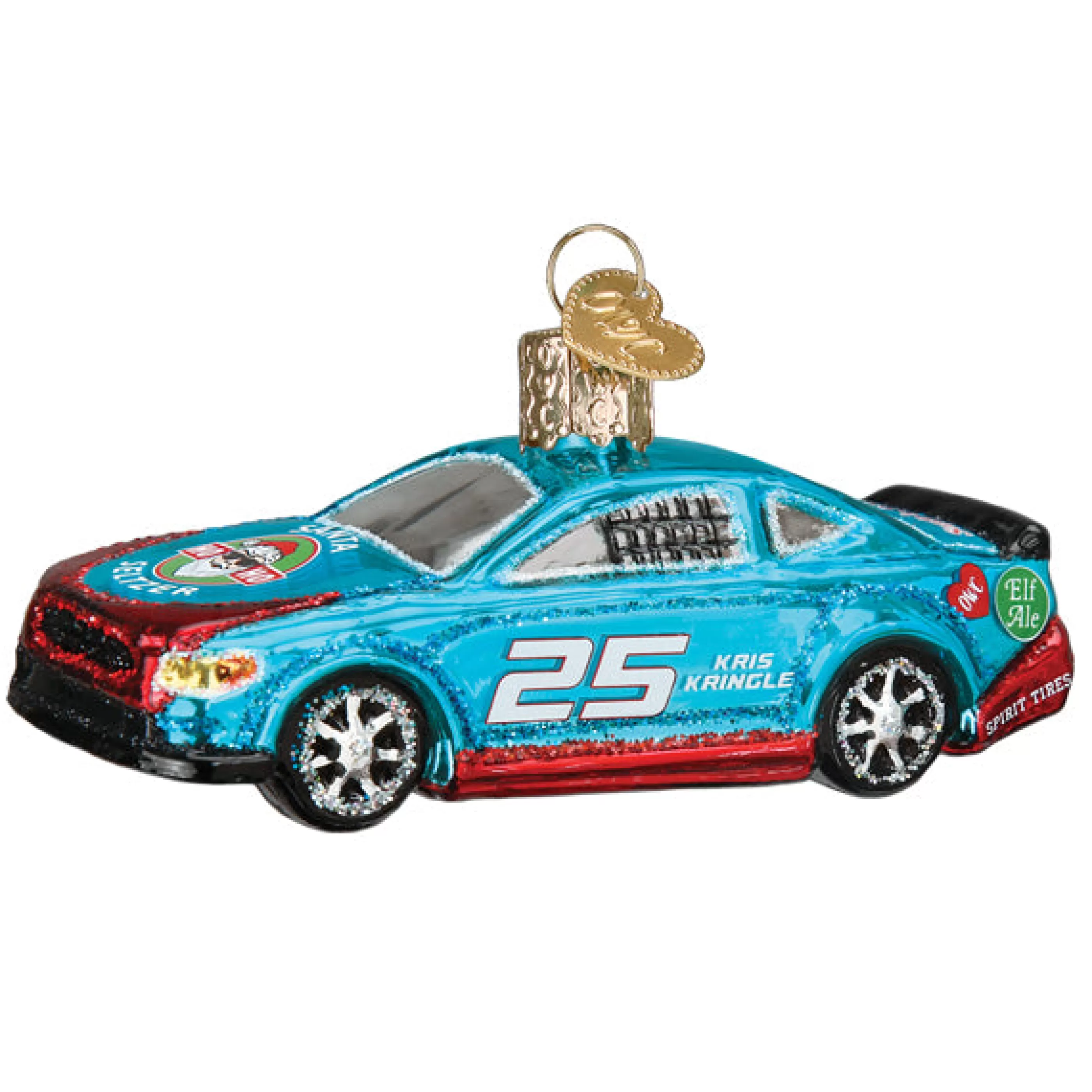 EAST WEST Racing Sports Car Ornament