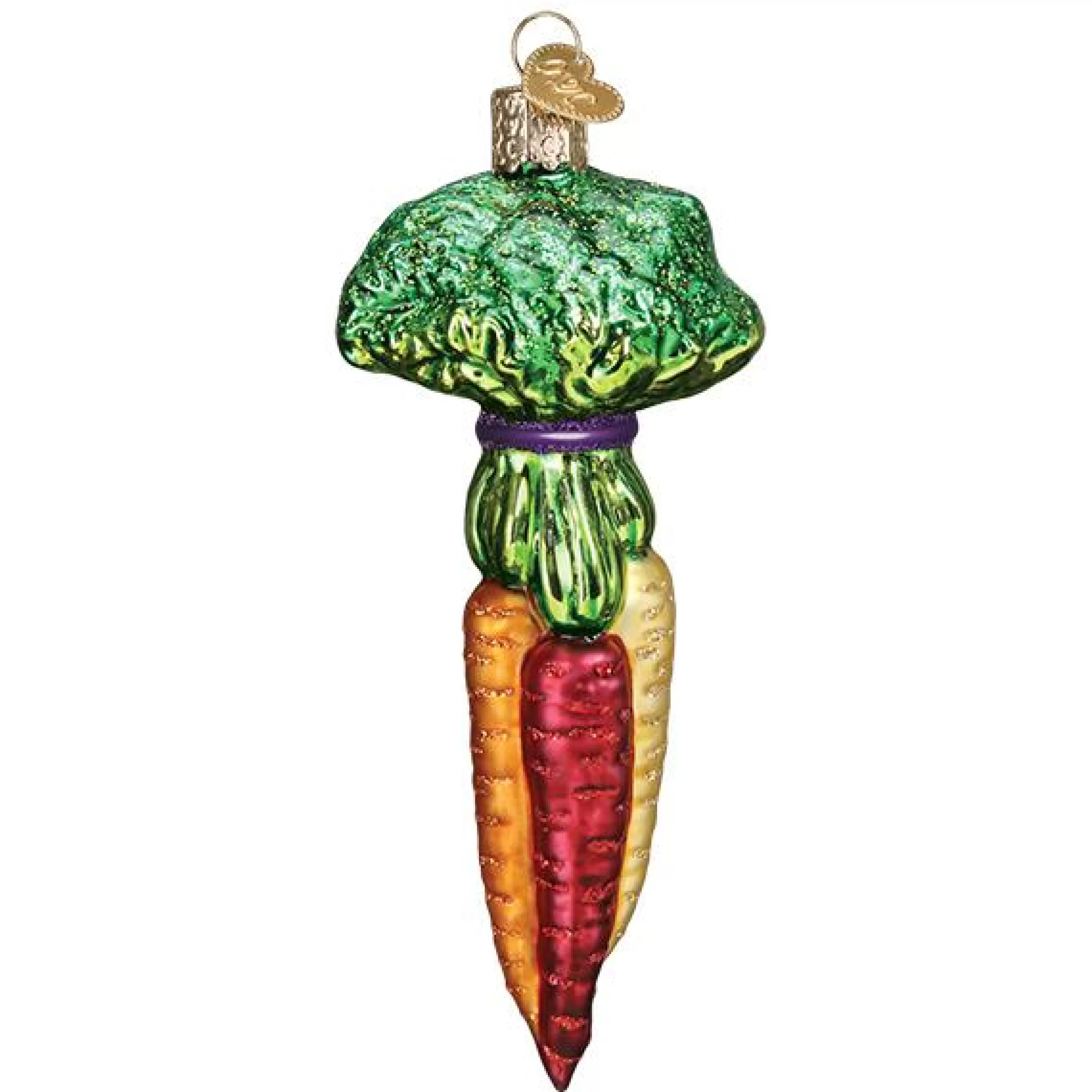 Kasa World Ltd Rainbow Carrots Ornament