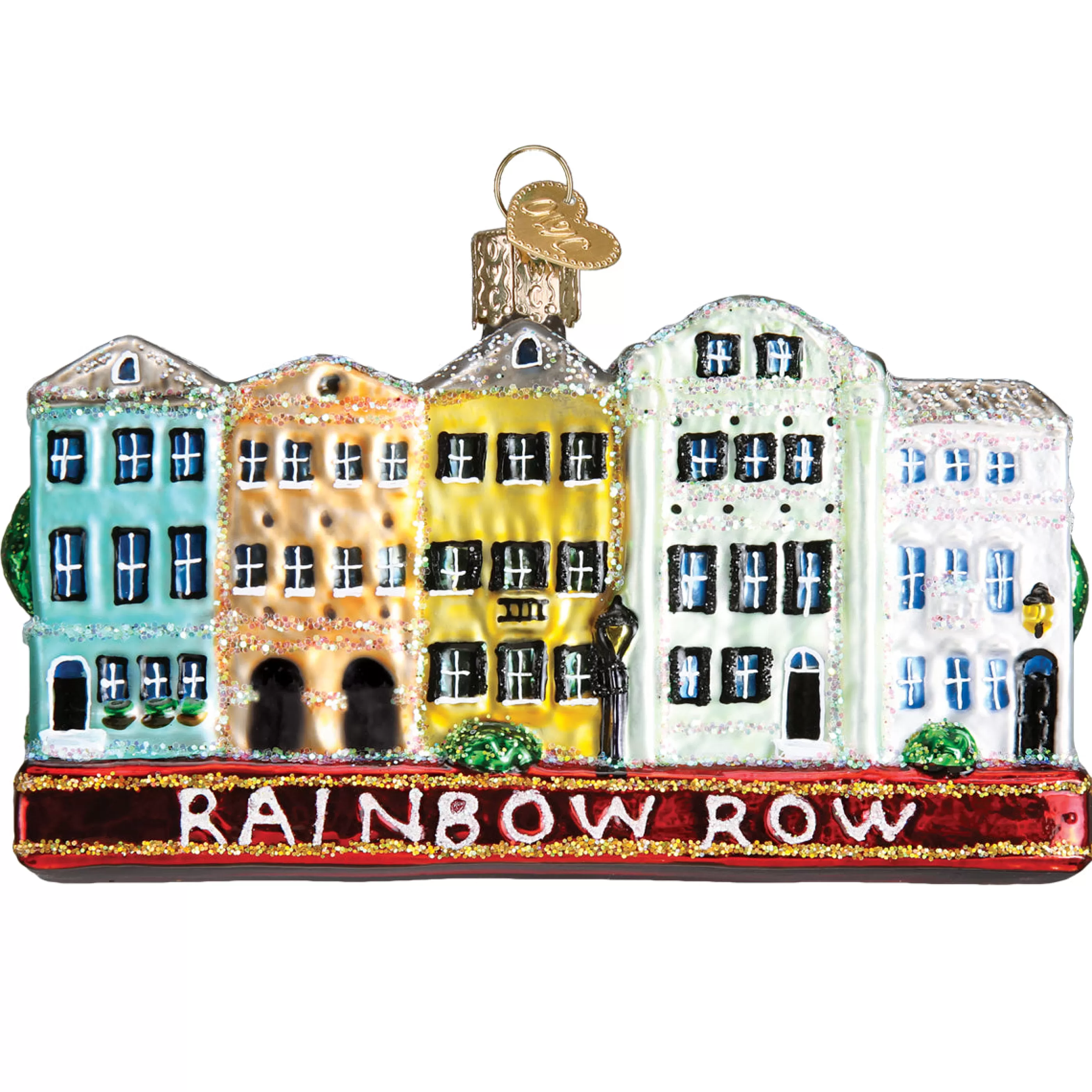 Kasa World Ltd Rainbow Row Ornament