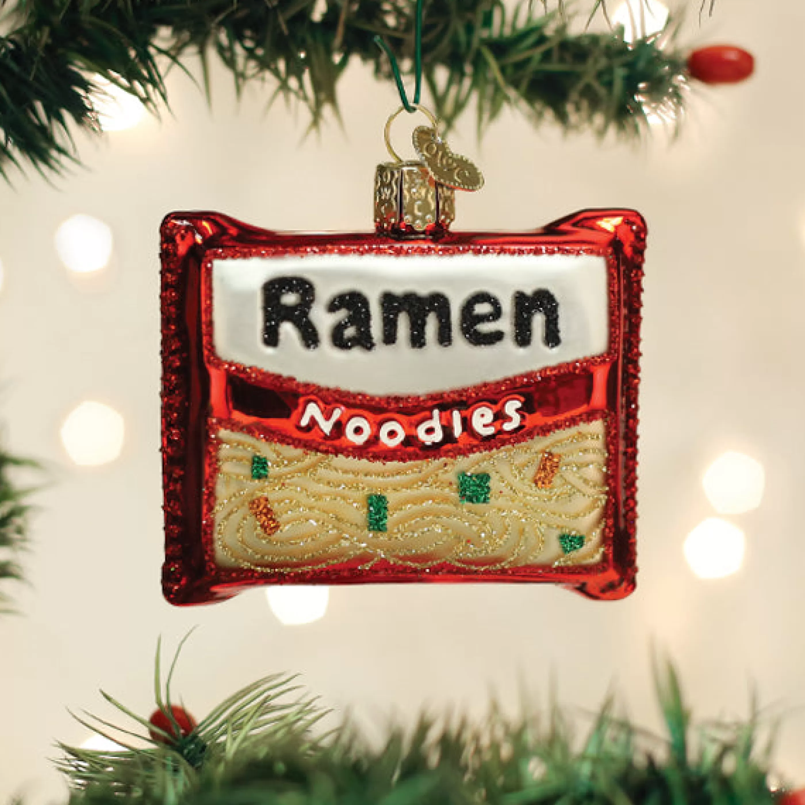 EAST WEST Ramen Noodles Ornament