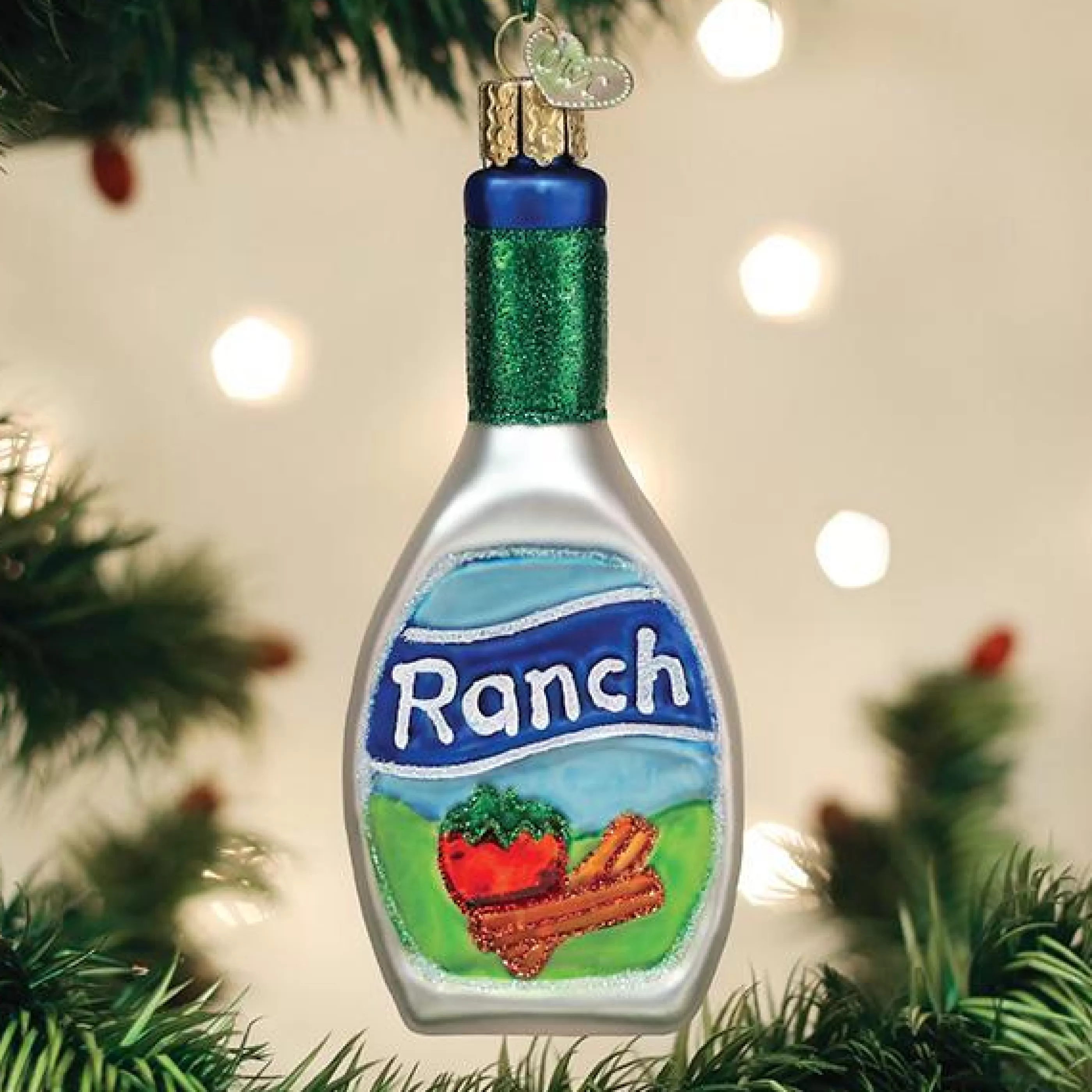 EAST WEST Ranch Dressing Ornament