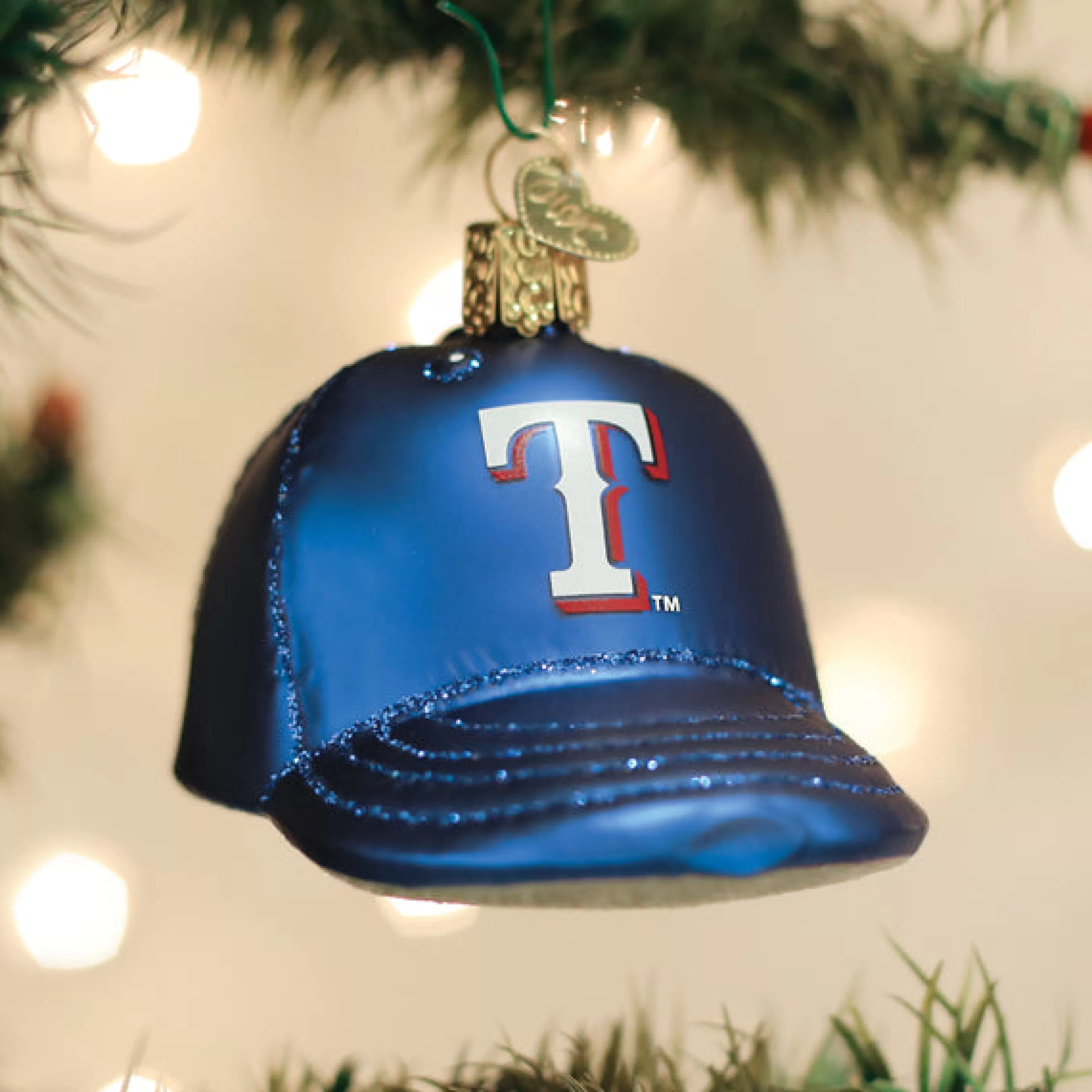 EAST WEST Rangers Baseball Cap Ornament