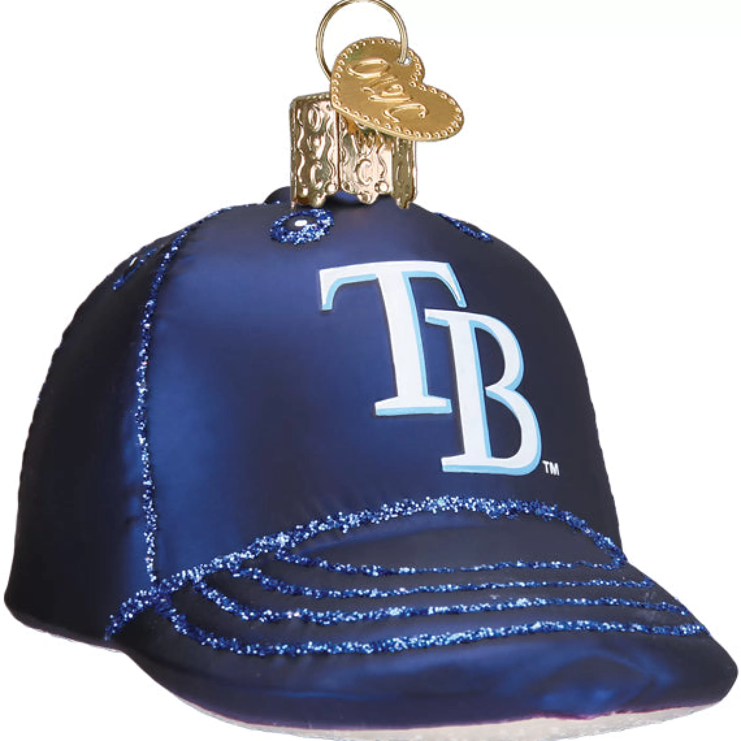 EAST WEST Rays Baseball Cap Ornament