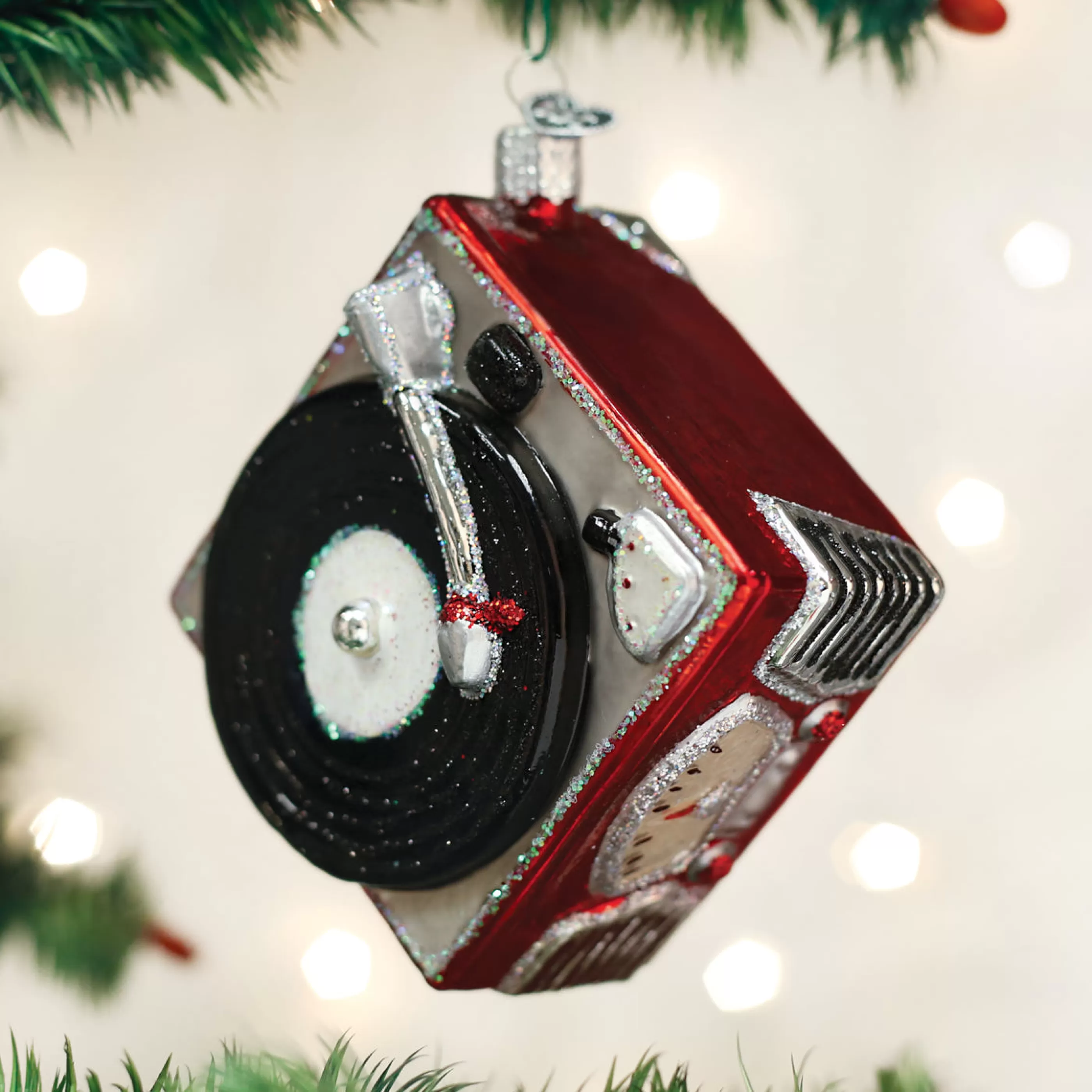 Kasa World Ltd Record Player Ornament