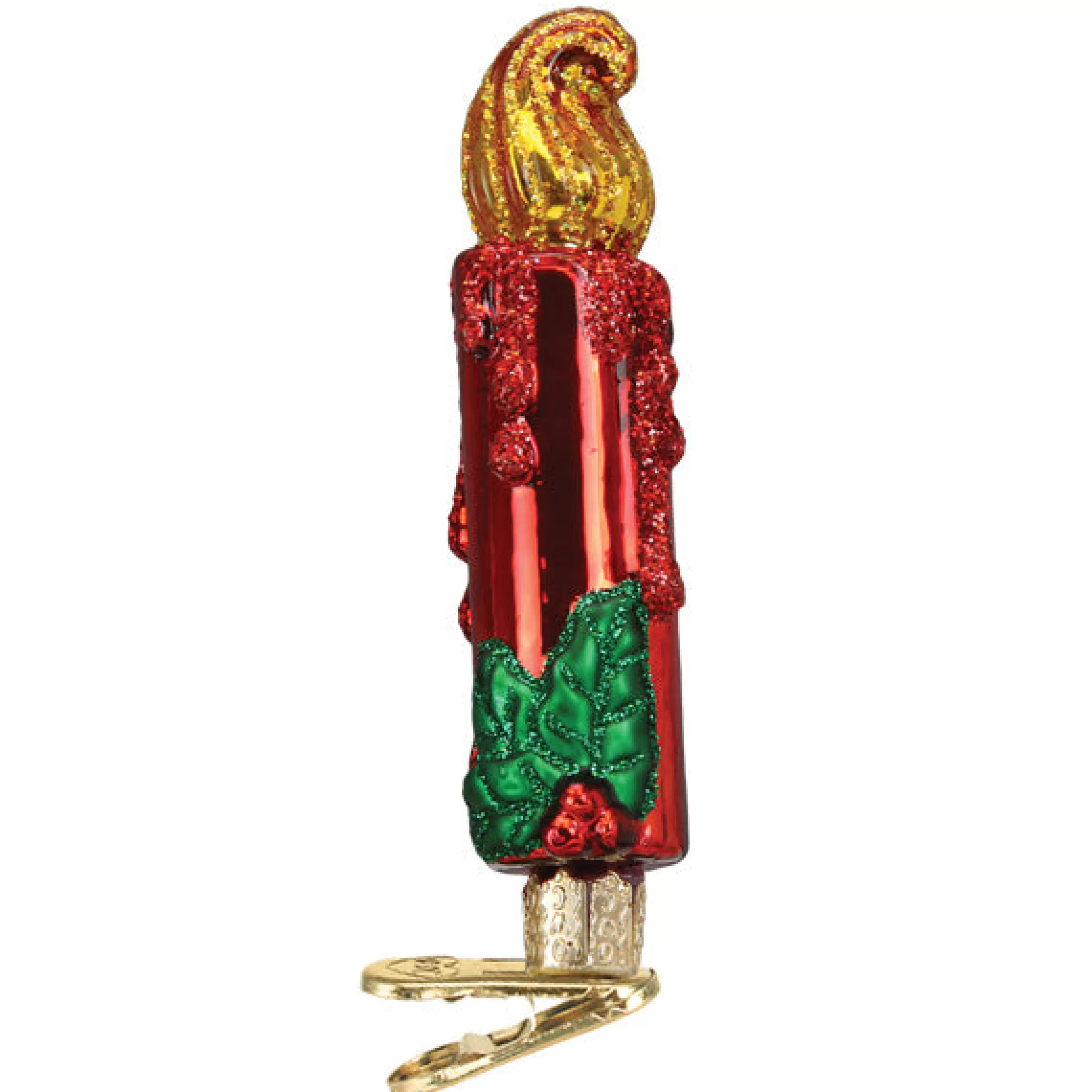 Kasa World Ltd Red Clip-On Candle Ornament