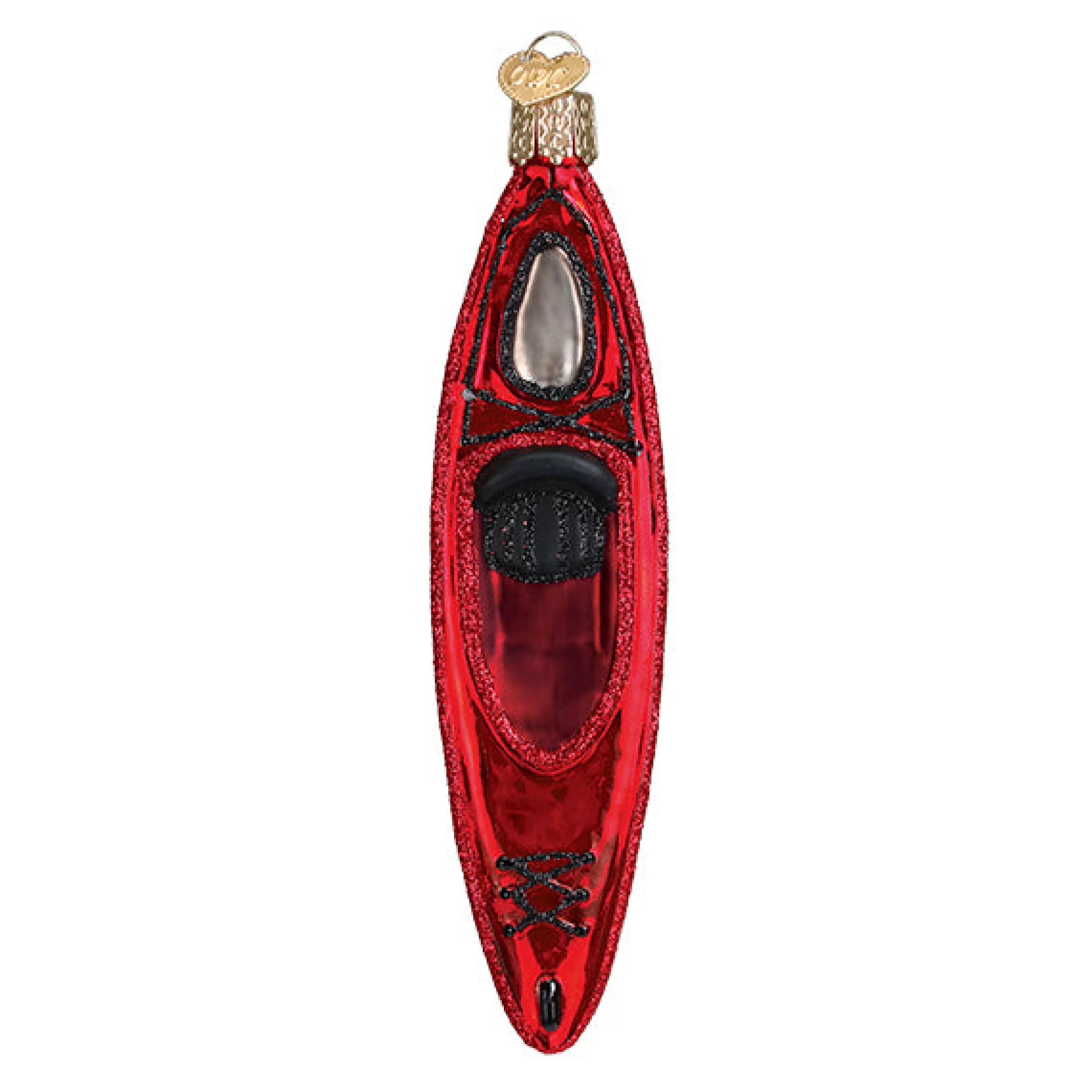 Kasa World Ltd Red Kayak Ornament