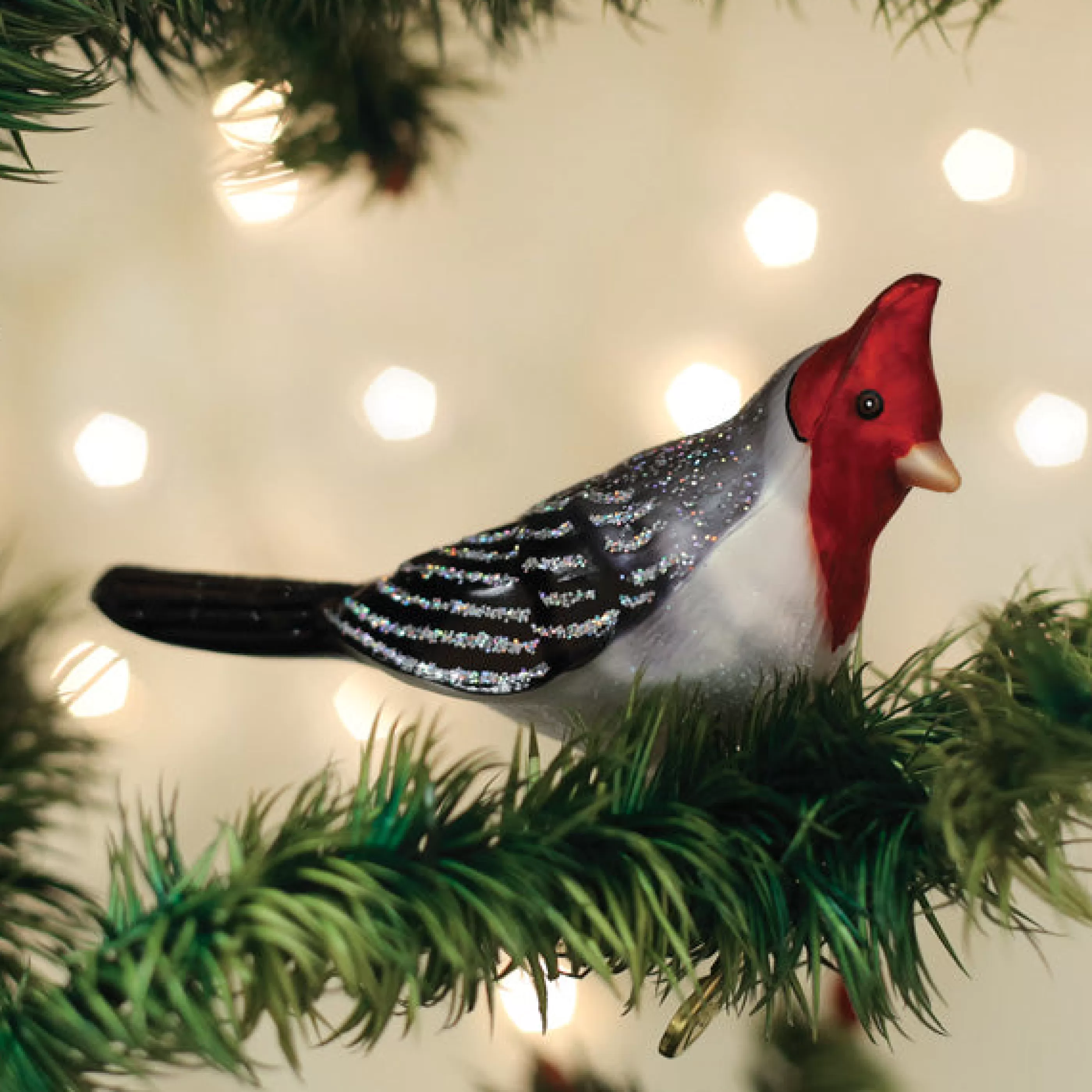 Kasa World Ltd Red-Crested Cardinal Ornament