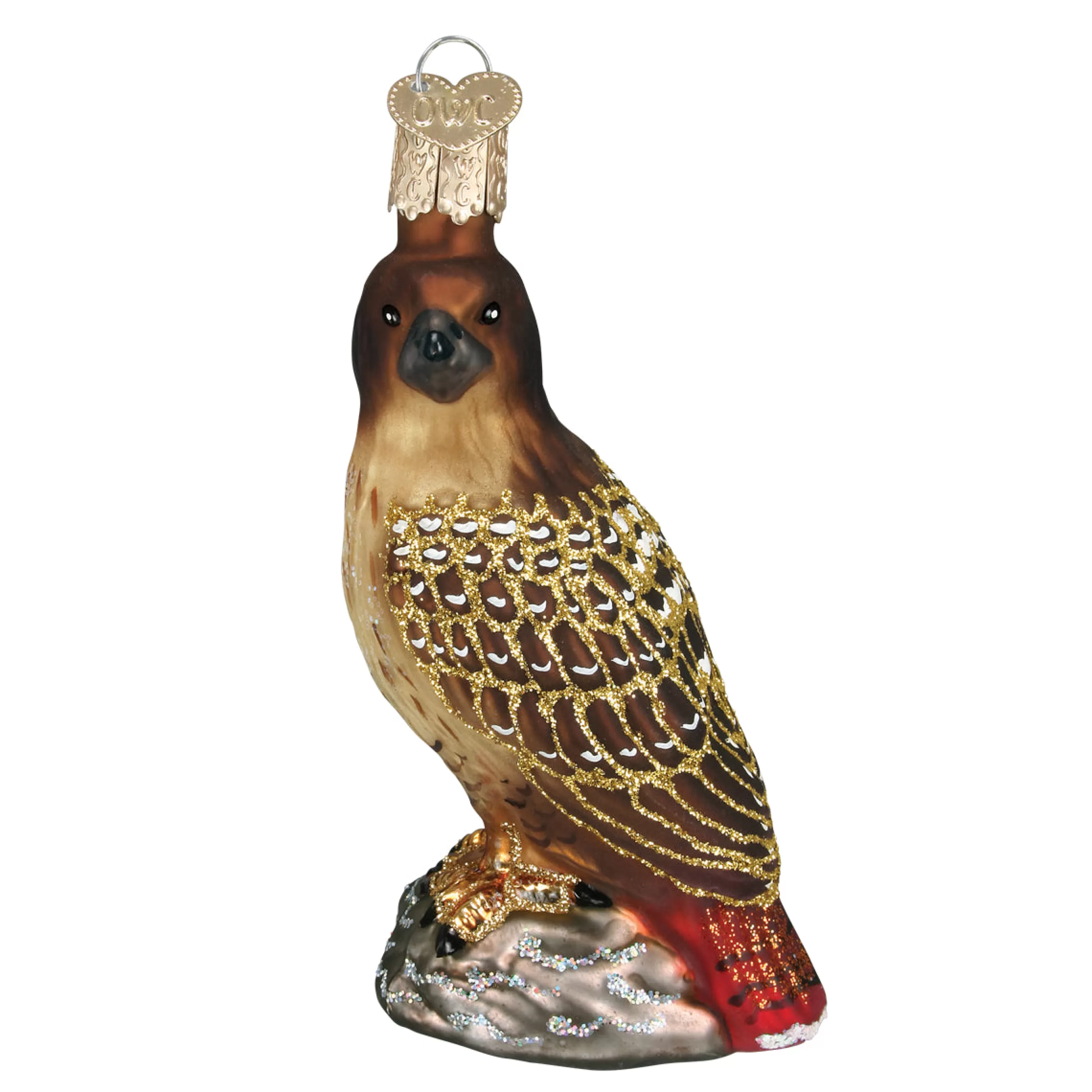 Kasa World Ltd Red-Tailed Hawk Ornament