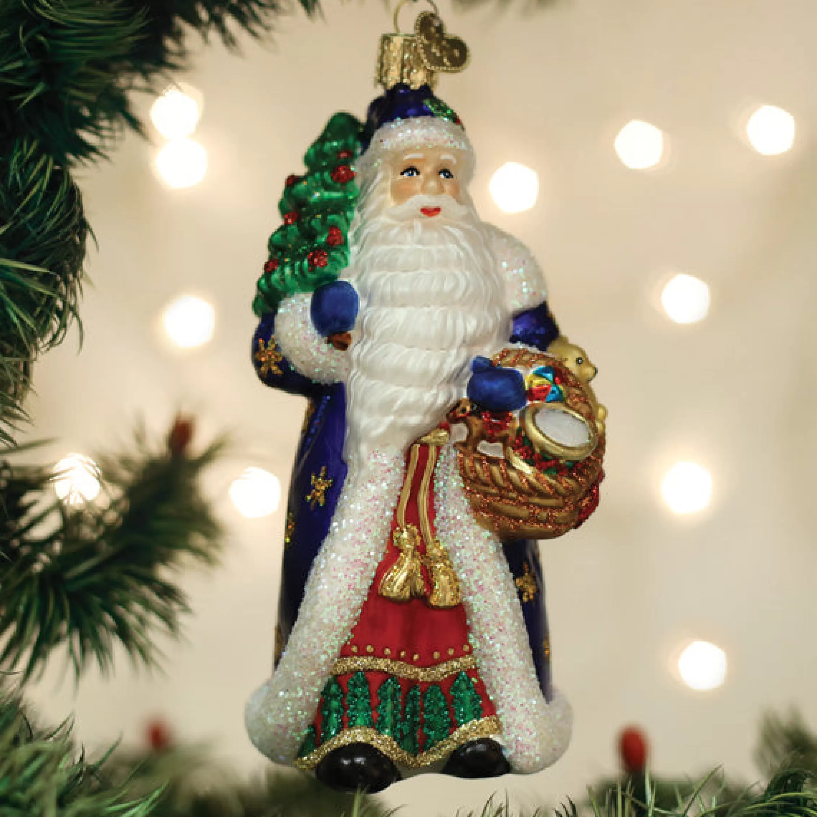 Kasa World Ltd Regal Father Christmas Ornament