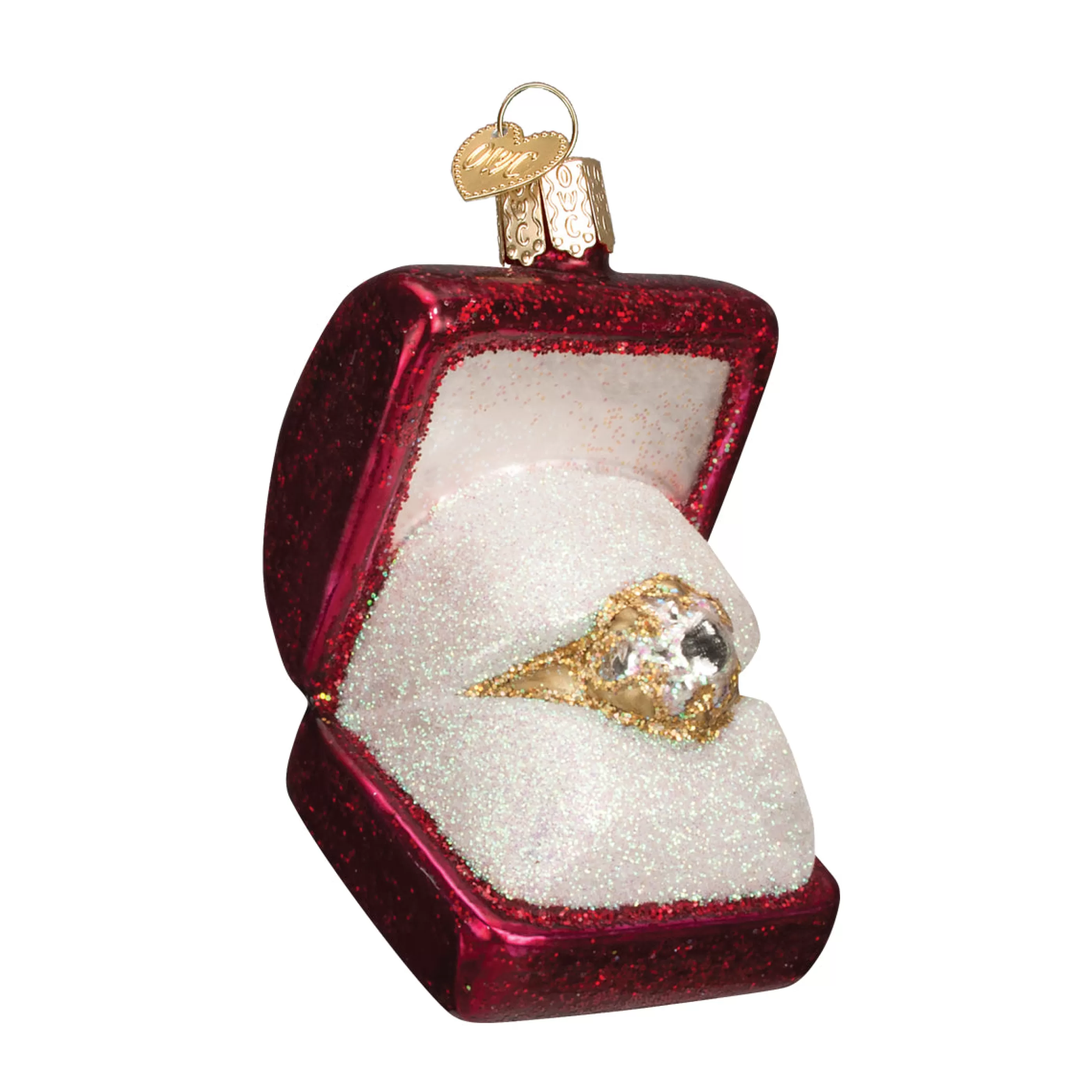 EAST WEST Ring In Box Ornament