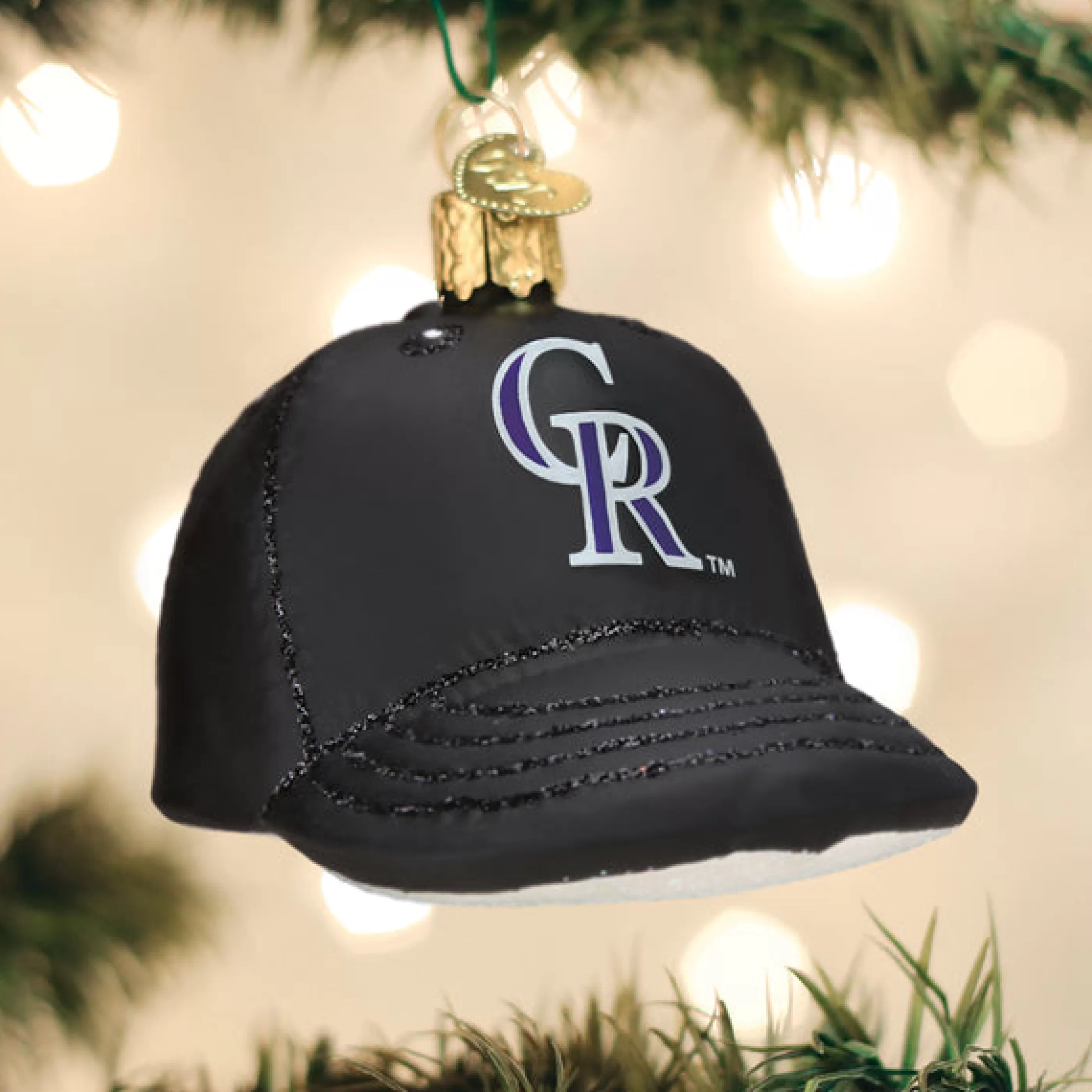 EAST WEST Rockies Baseball Cap Ornament