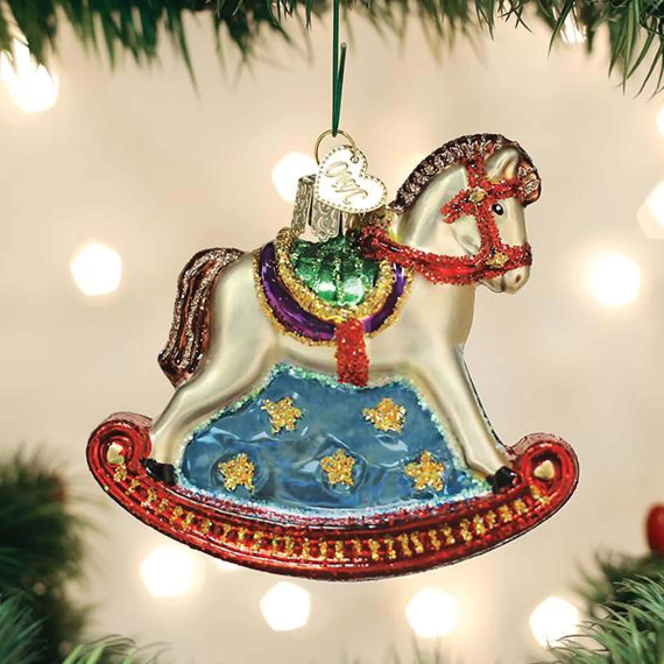 Kasa World Ltd Rocking Horse Ornament