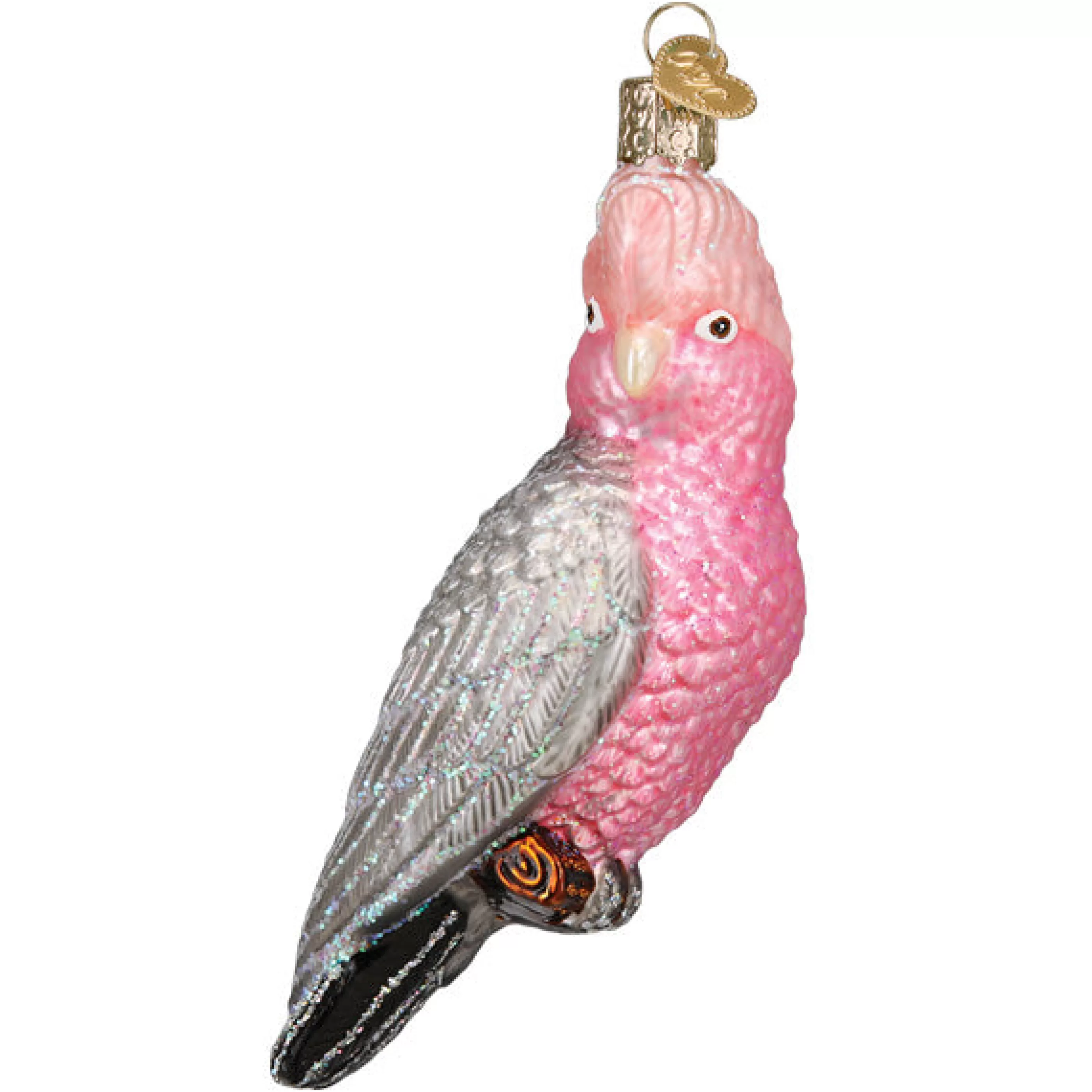 Kasa World Ltd Rose-Breasted Cockatoo Ornament