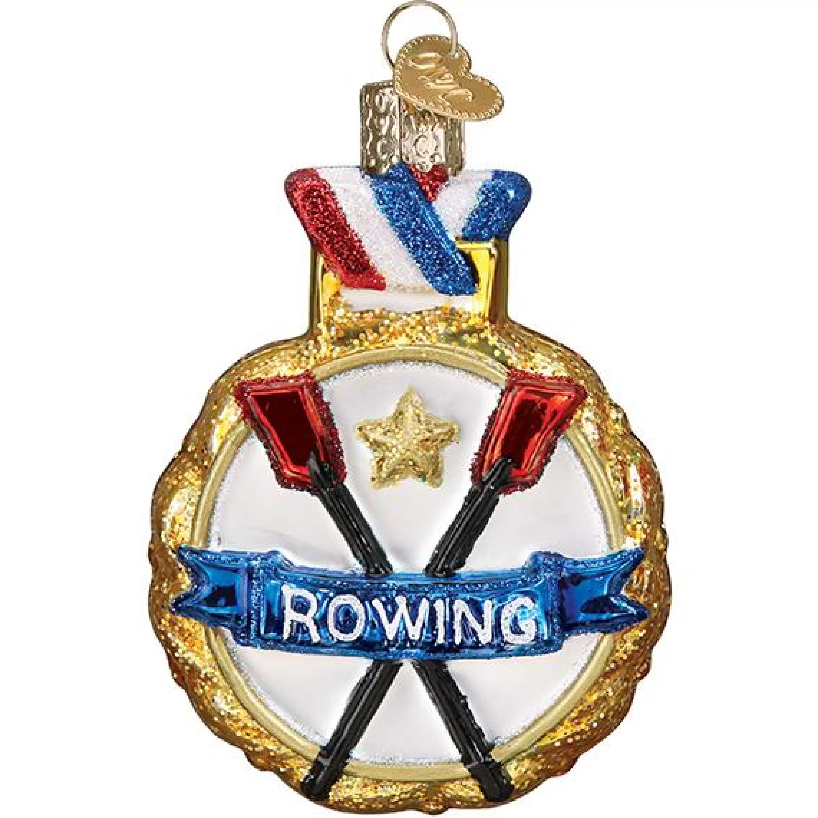 EAST WEST Rowing Ornament