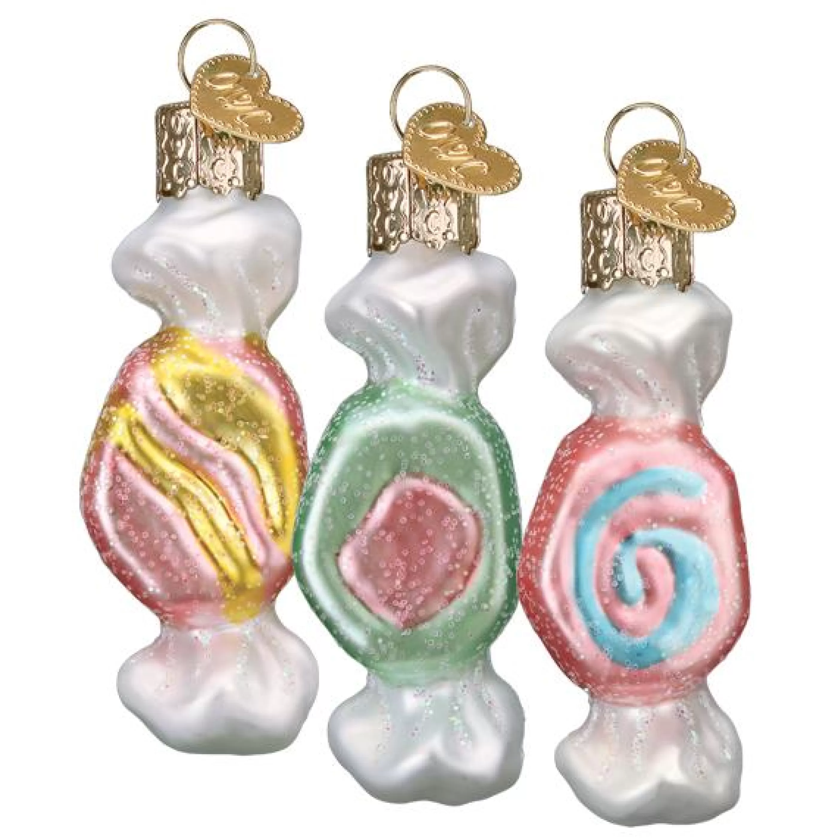 EAST WEST Salt Water Taffy Set (3Pc) Ornament