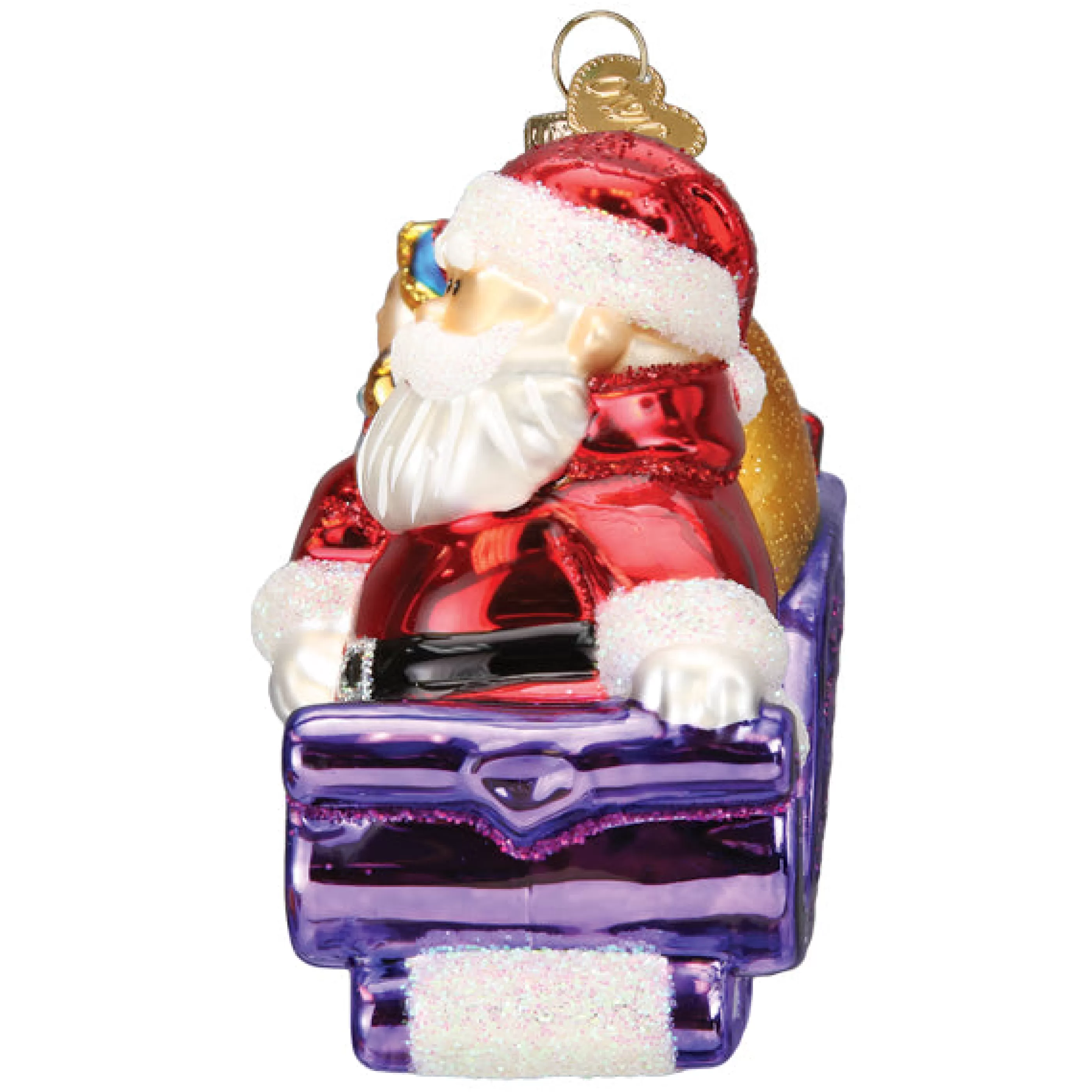 EAST WEST Santa And Friends Ornament