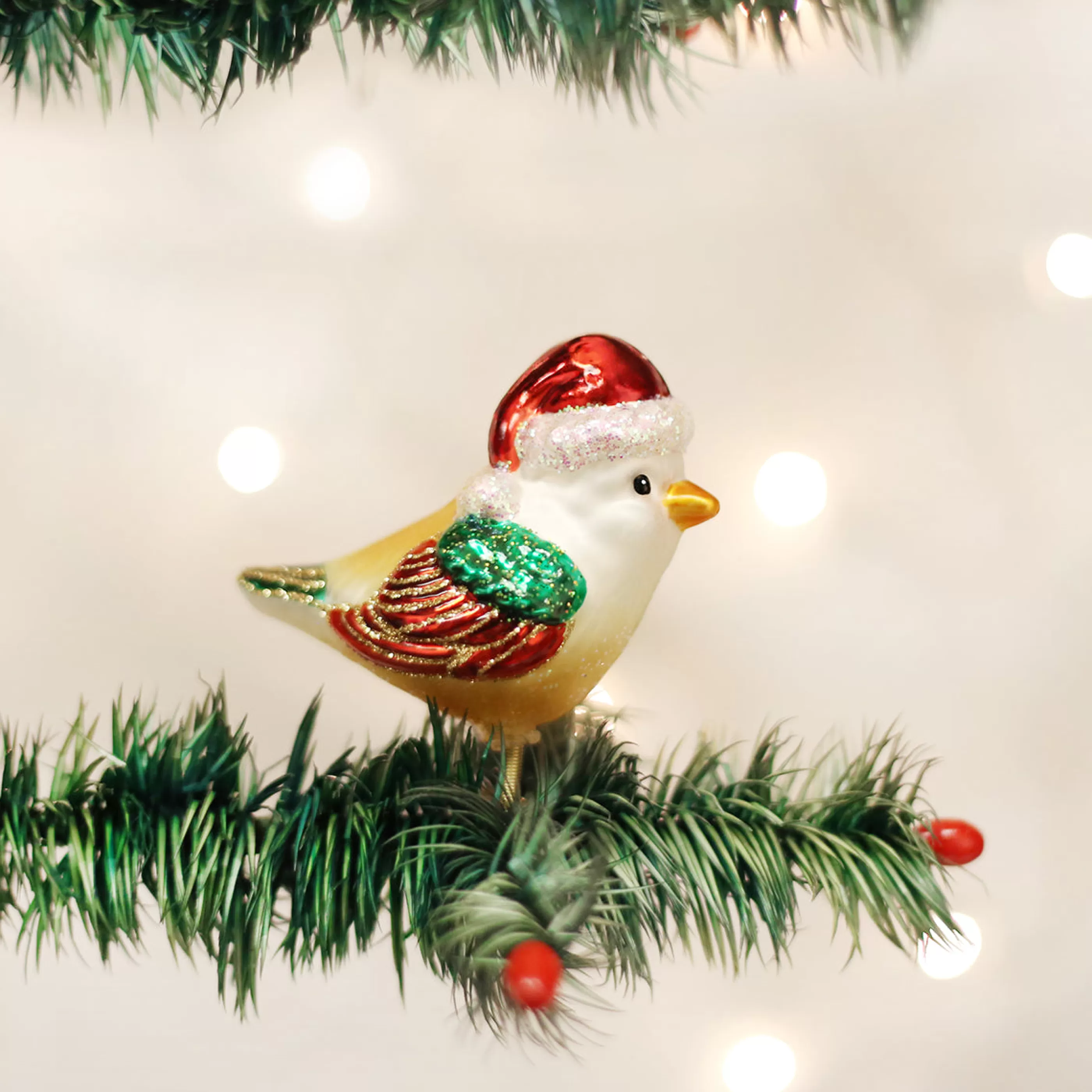 Kasa World Ltd Santa Bird Ornament