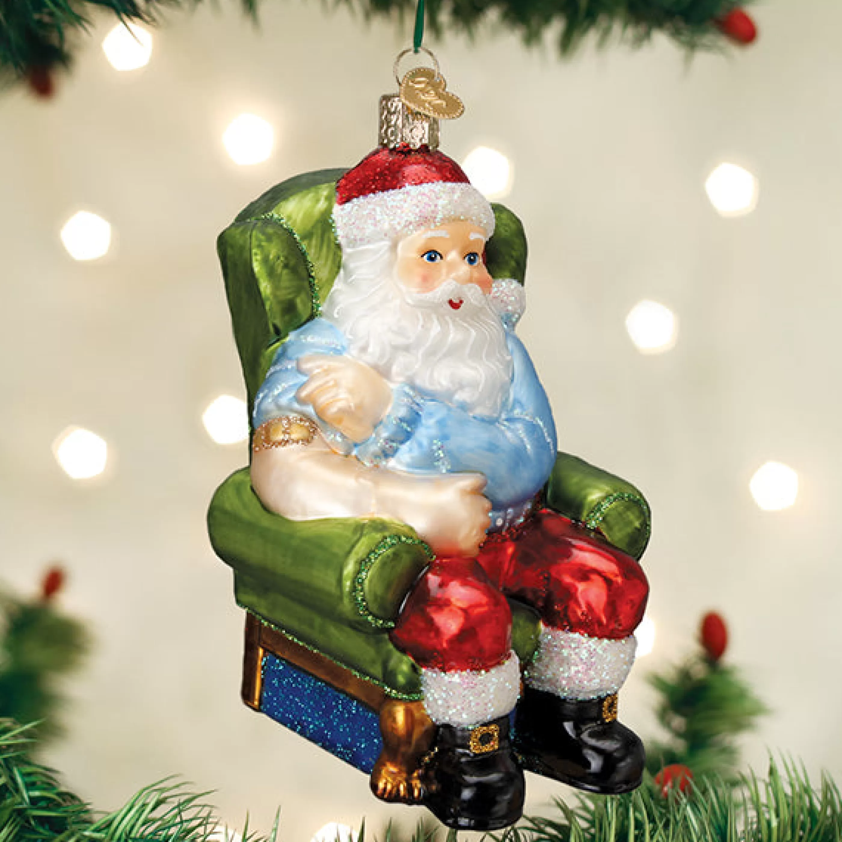 Kasa World Ltd Santa Claus Vaccinated Ornament