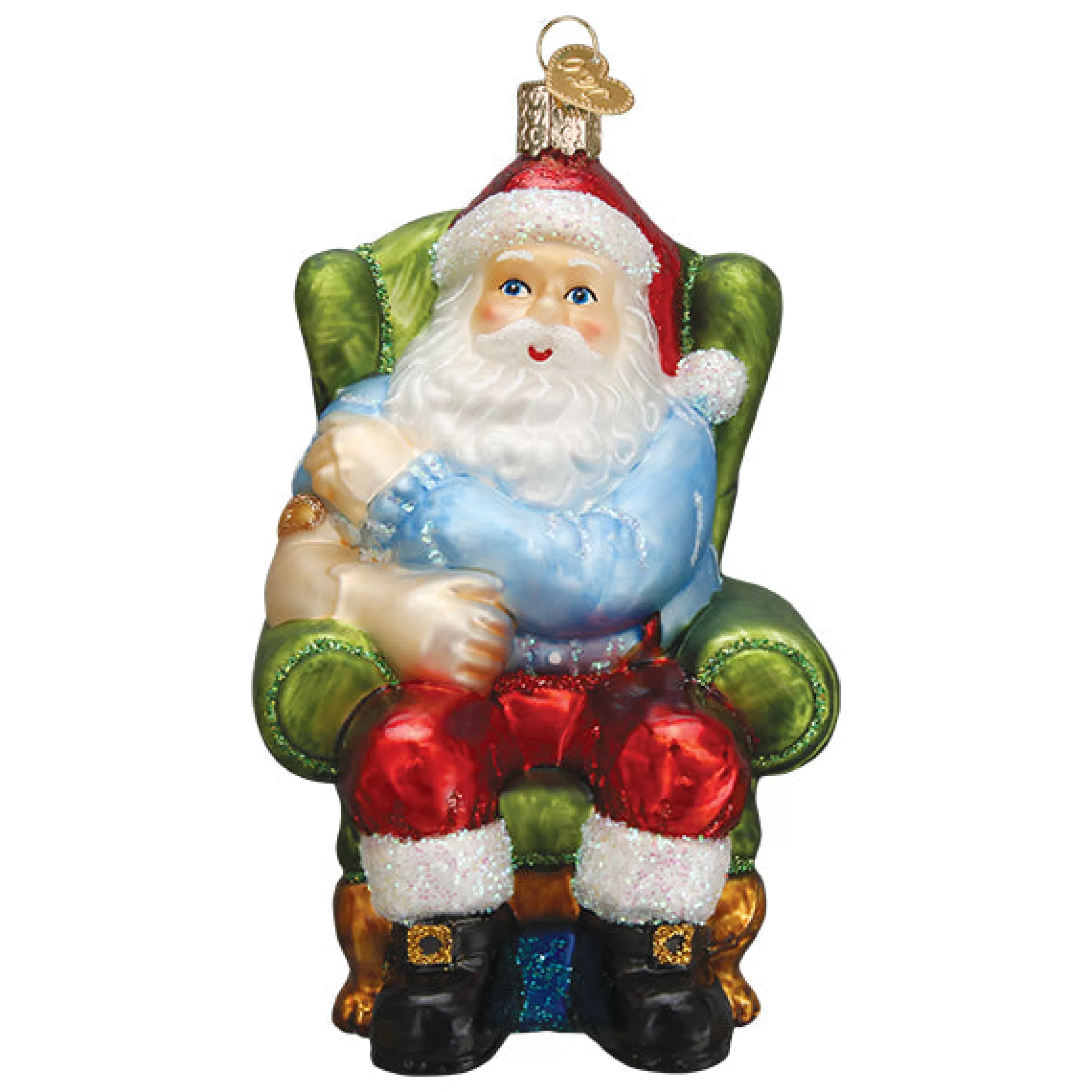 Kasa World Ltd Santa Claus Vaccinated Ornament