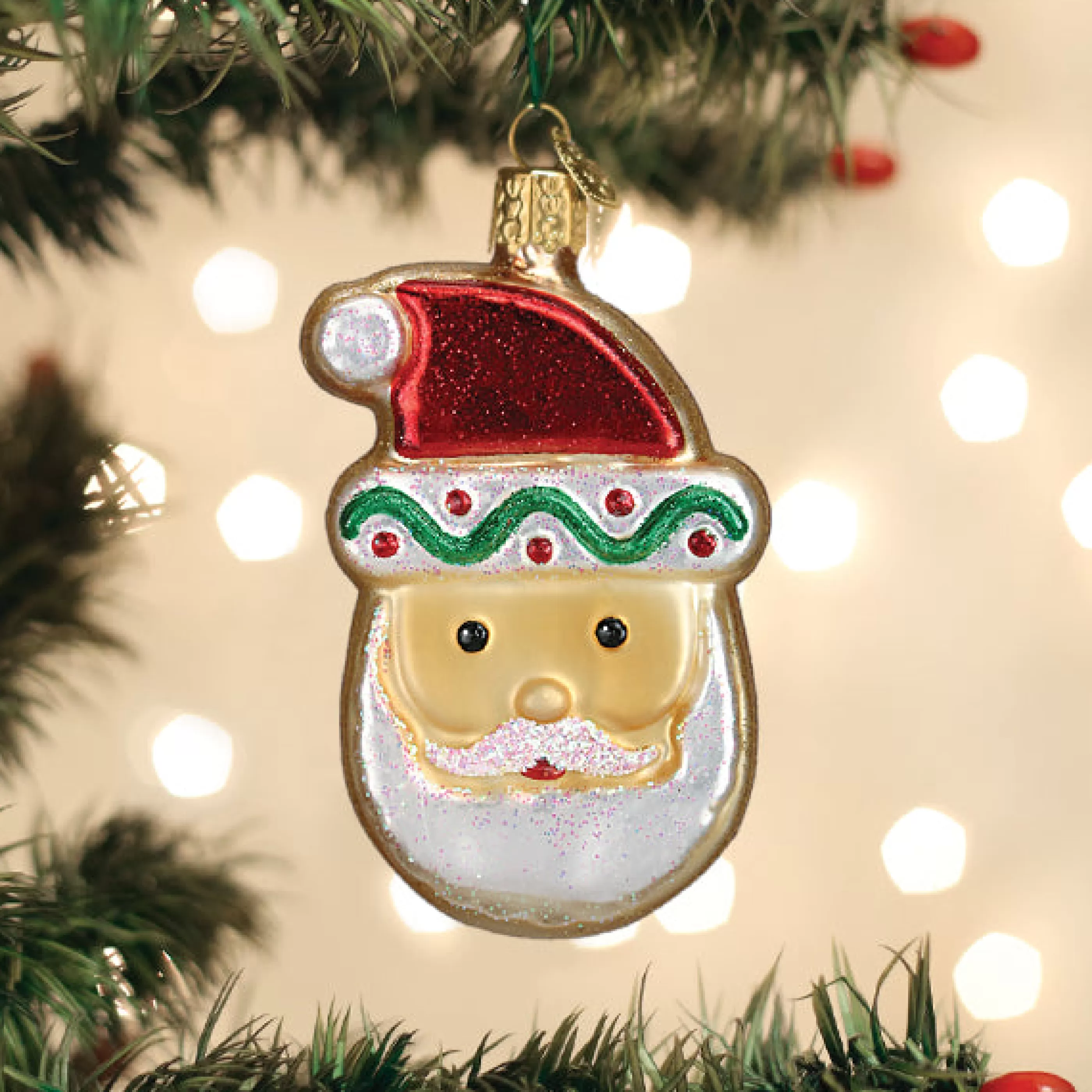 Kasa World Ltd Santa Sugar Cookie Ornament