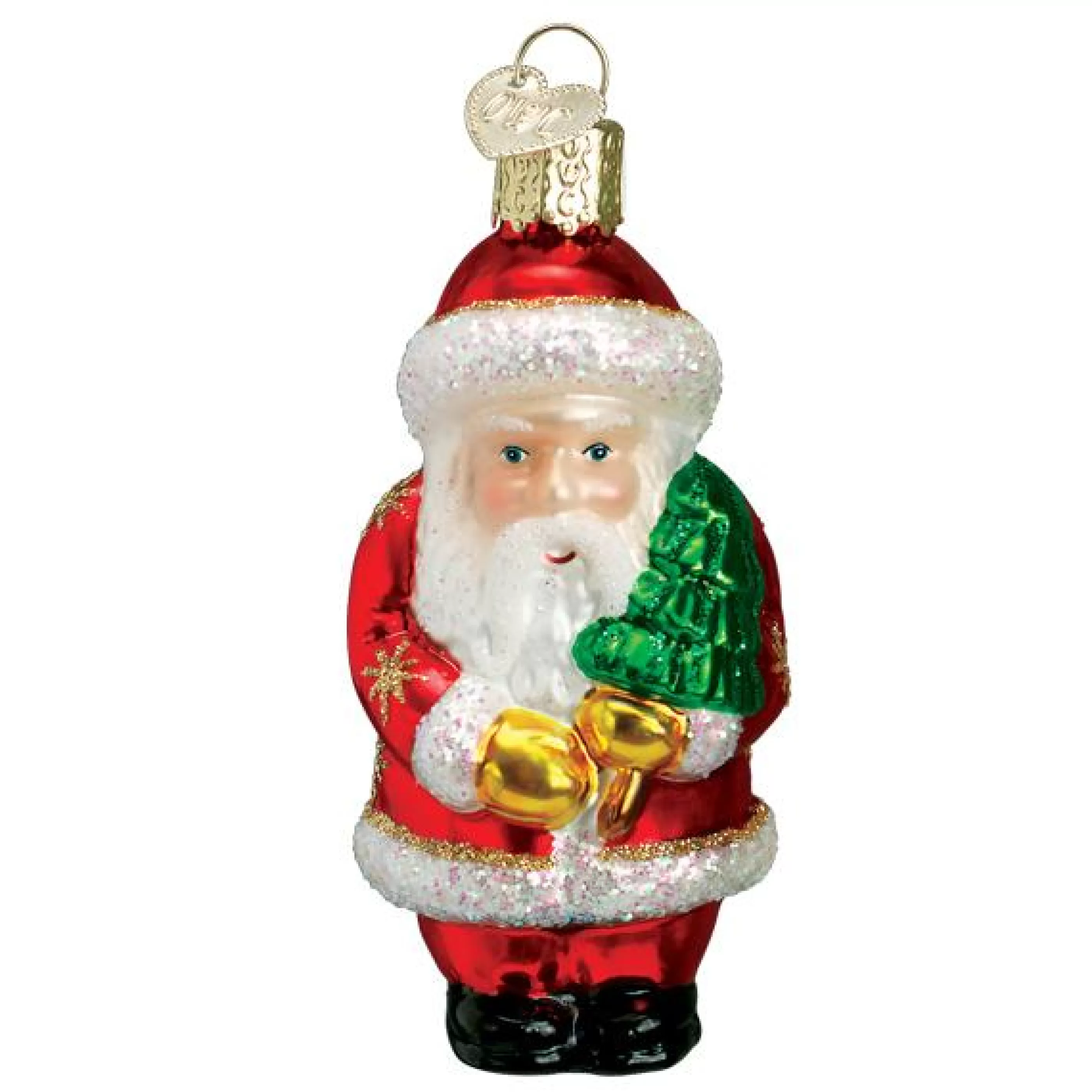 Kasa World Ltd Santa With Tree Ornament