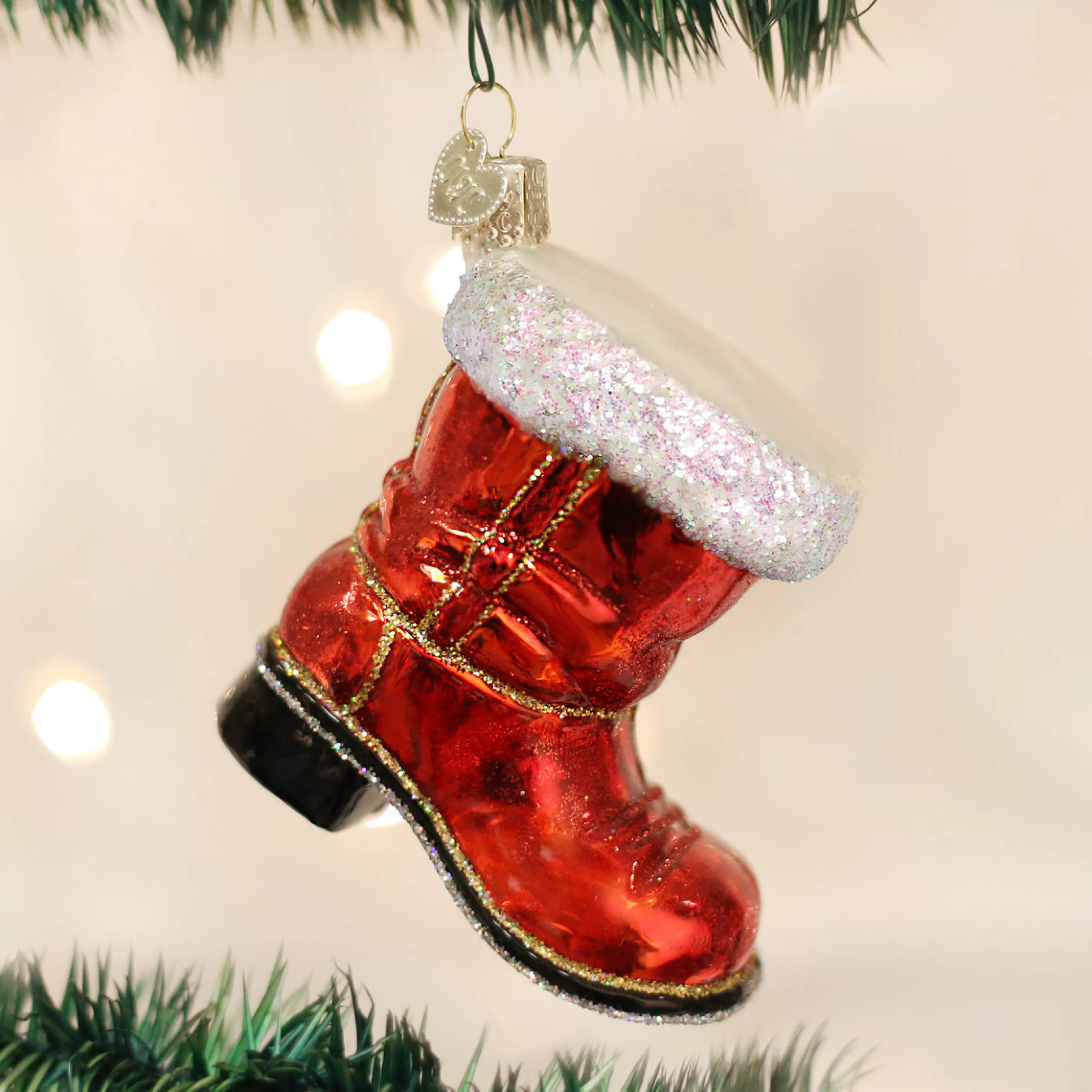 Kasa World Ltd Santa's Boot Ornament