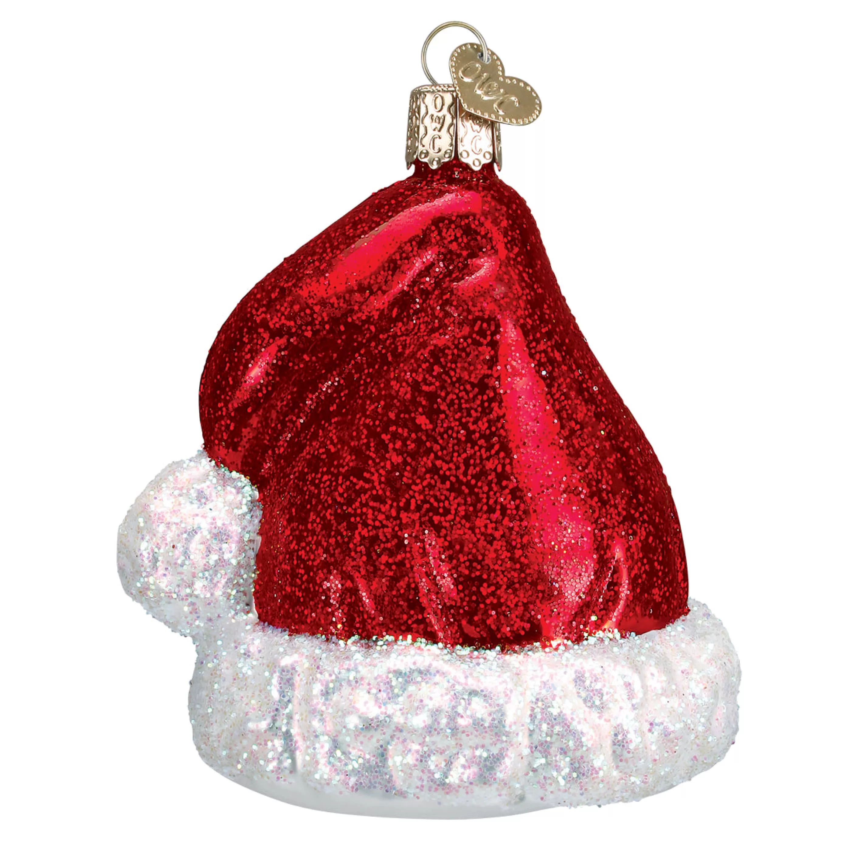 EAST WEST Santa's Hat Ornament