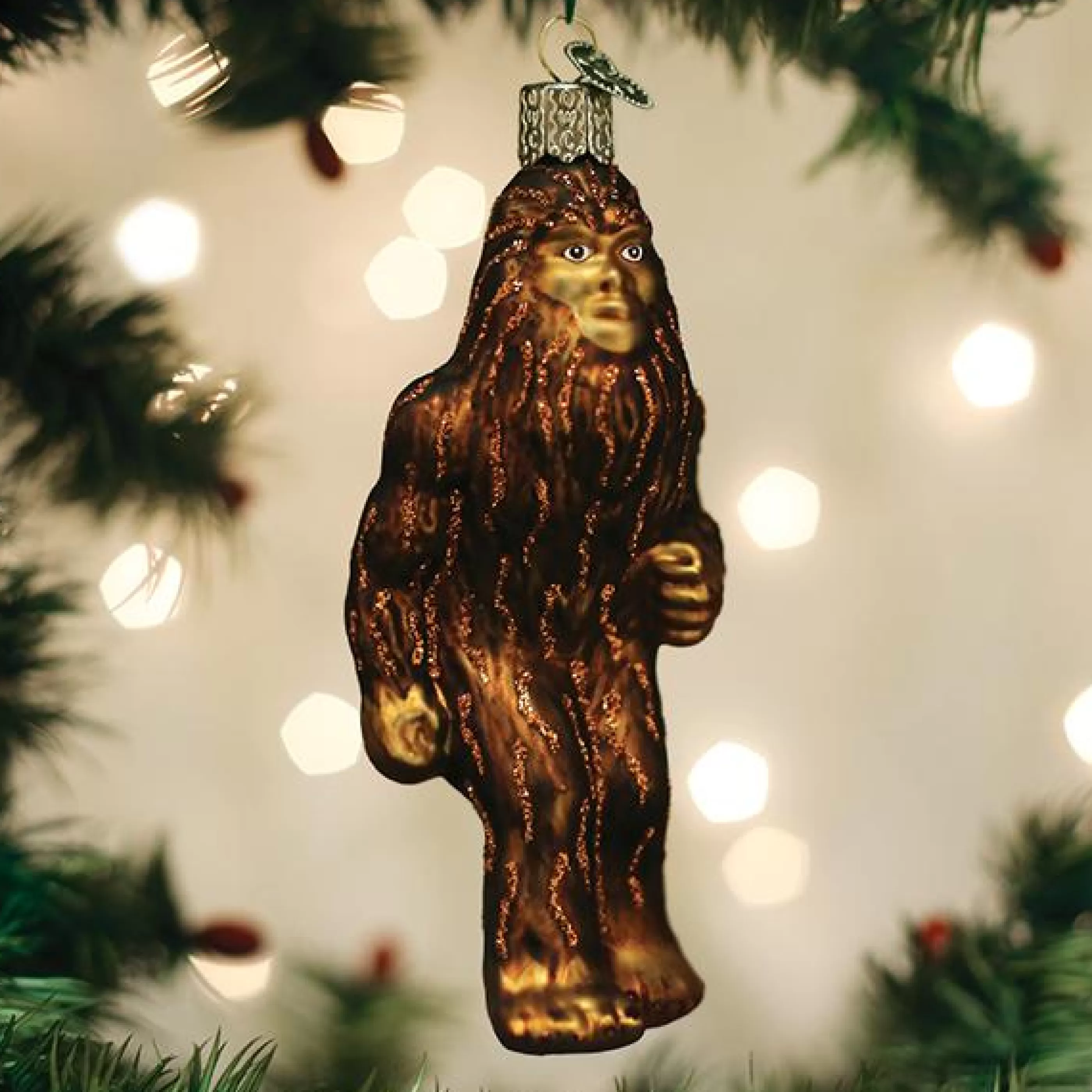 EAST WEST Sasquatch Ornament