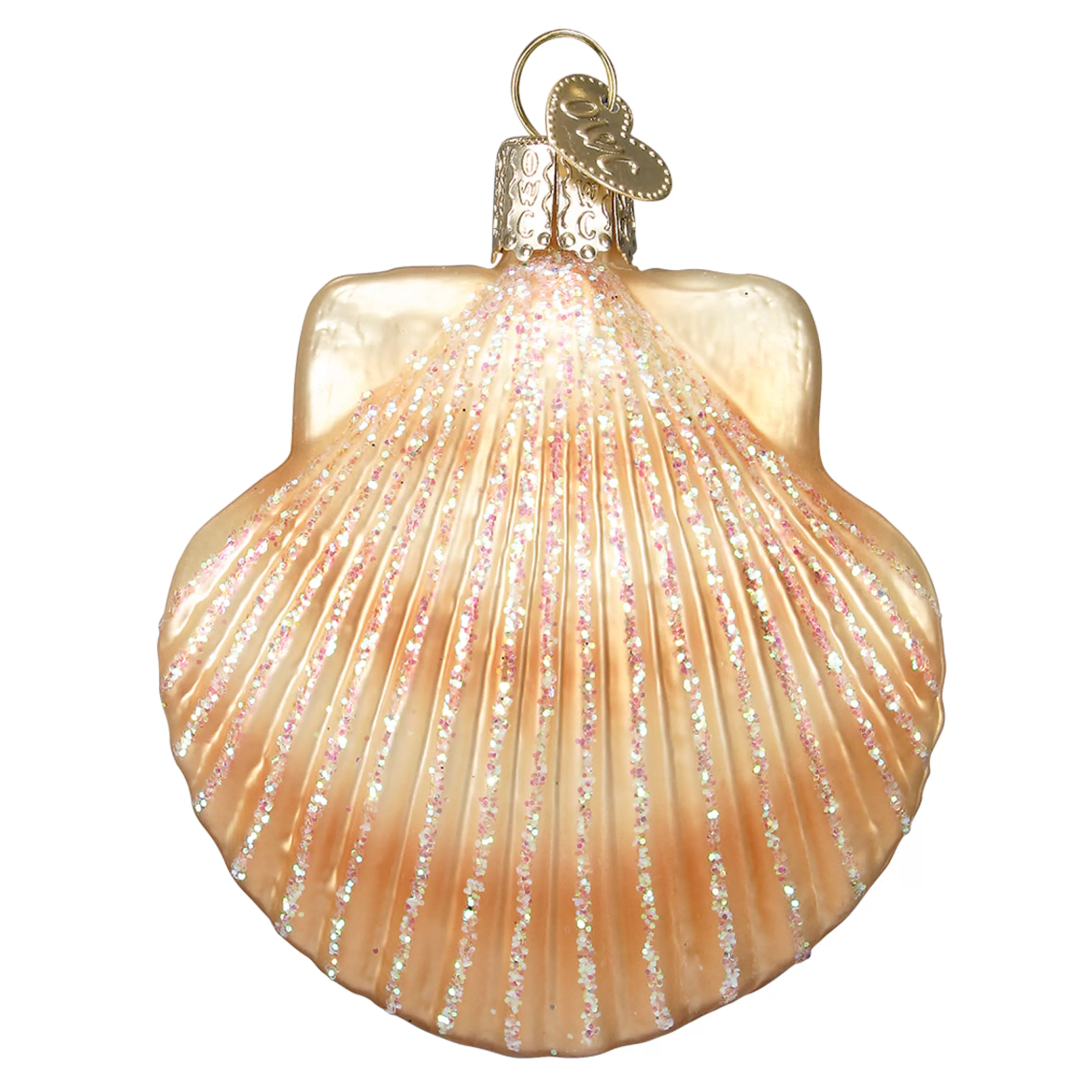 EAST WEST Scallop Shell Ornament