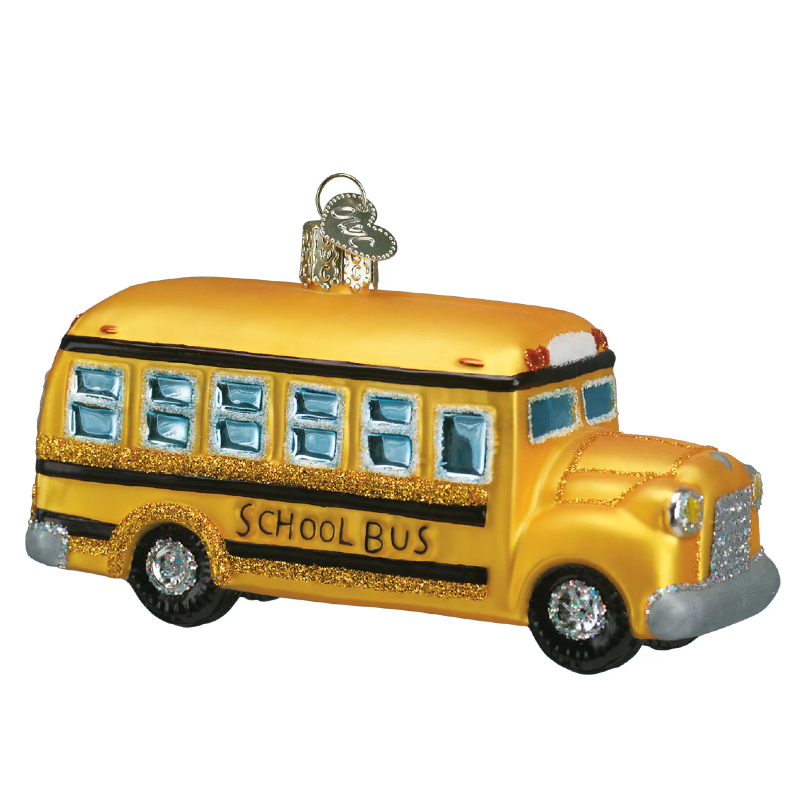 Kasa World Ltd School Bus Ornament