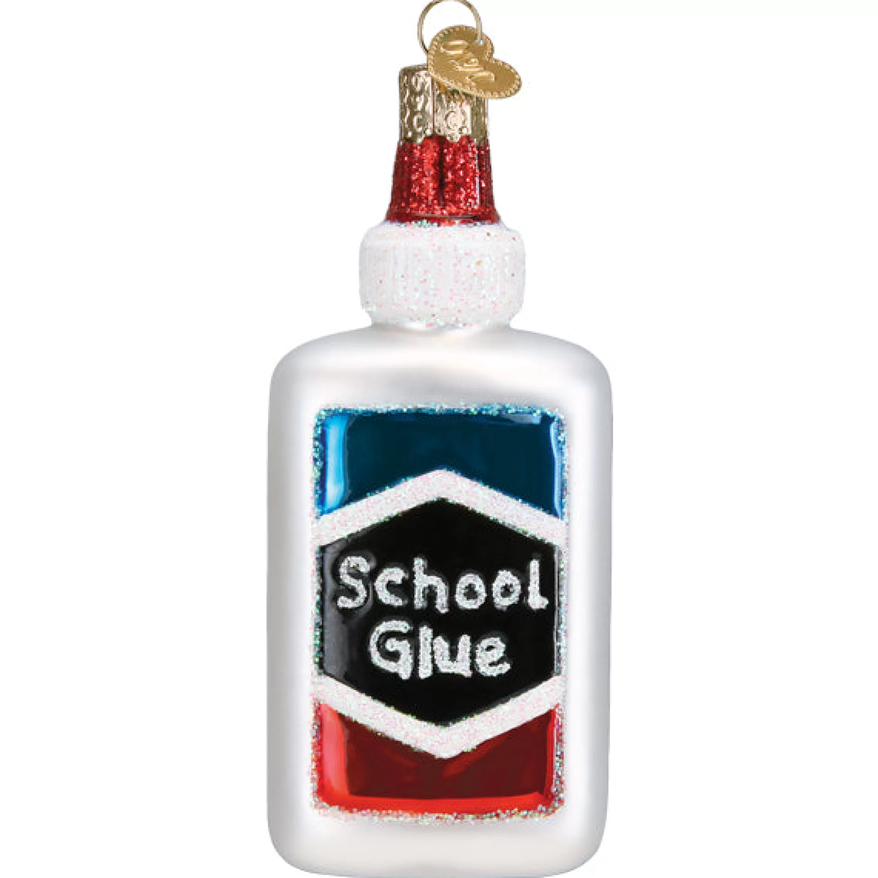 EAST WEST School Glue Ornament