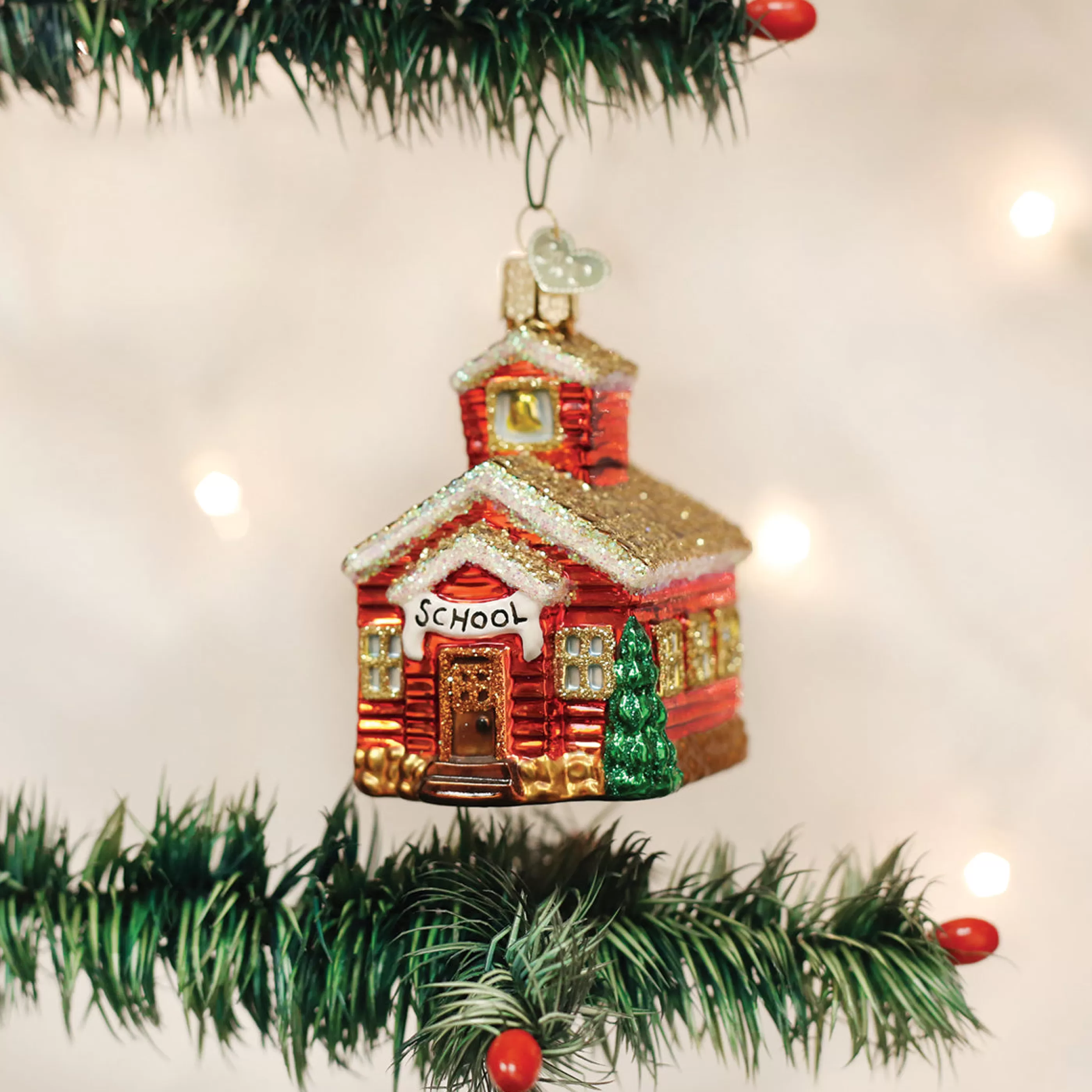 Kasa World Ltd School House Ornament