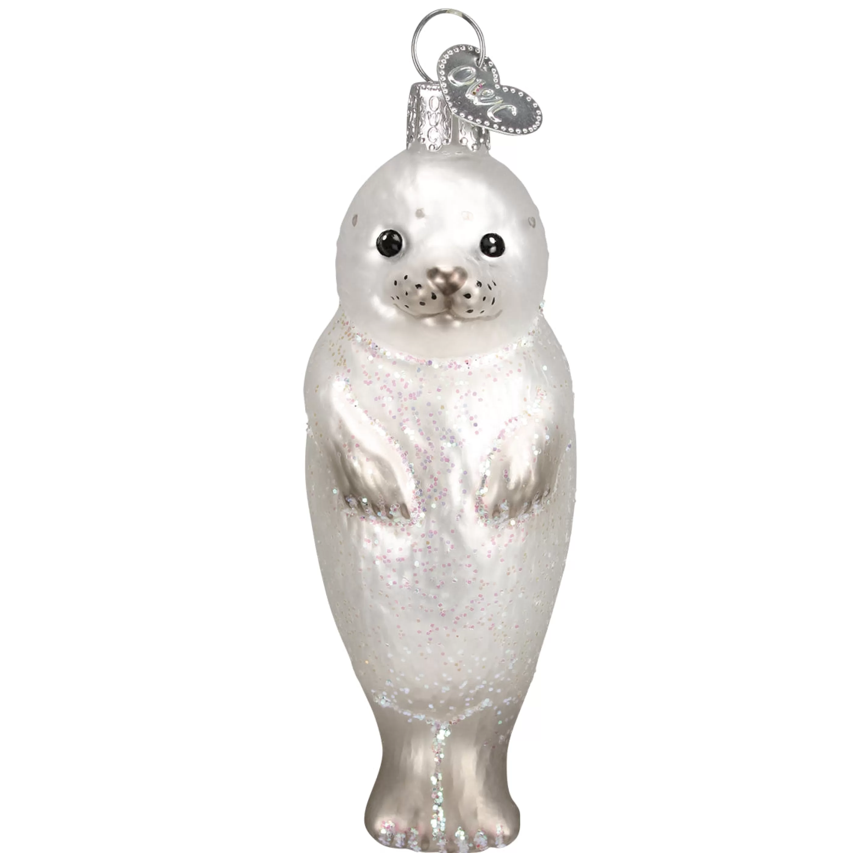 EAST WEST Seal Pup Ornament