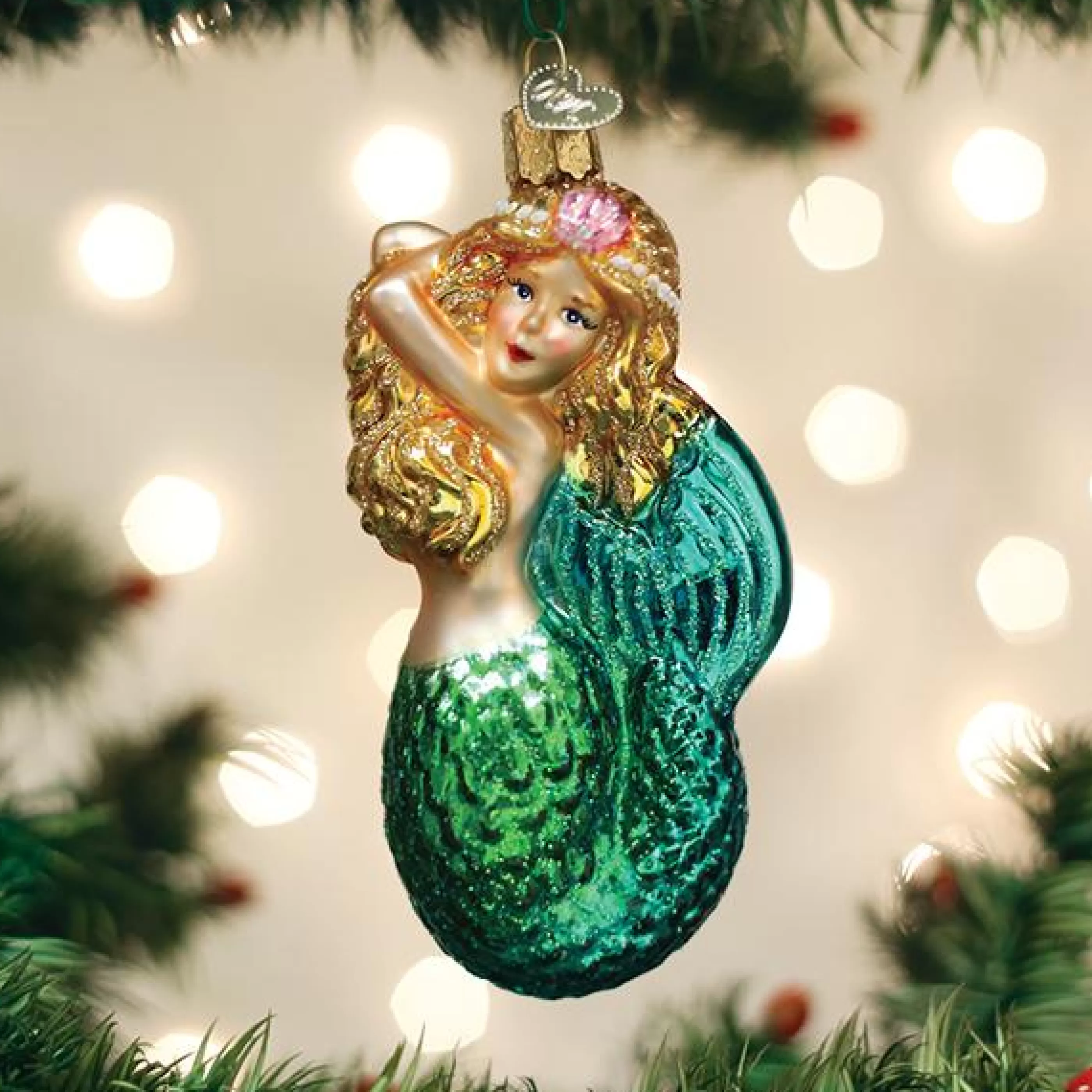 Kasa World Ltd Seashell Mermaid Ornament