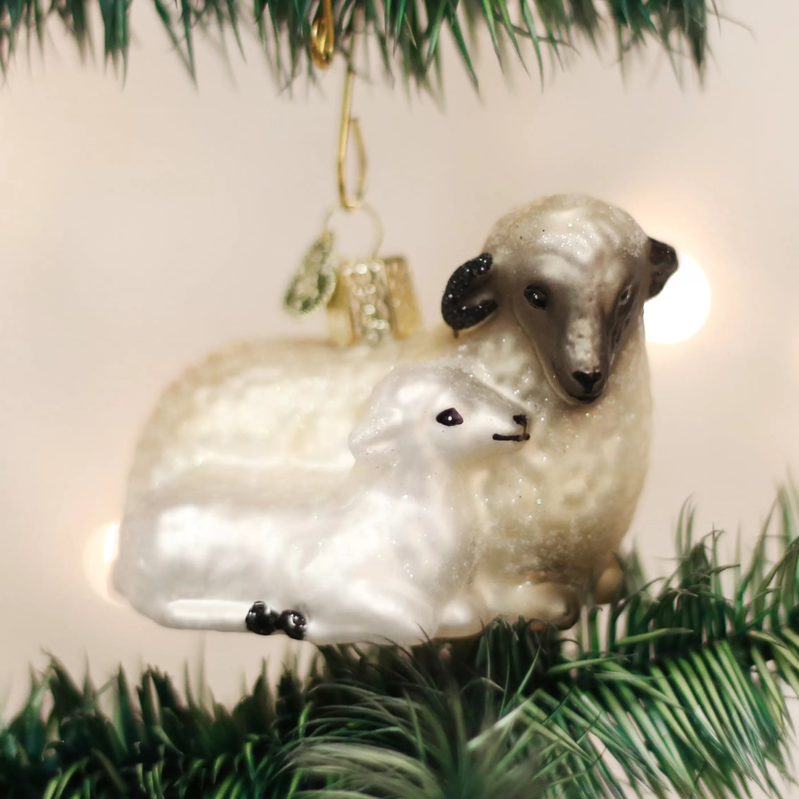 Kasa World Ltd Sheep With Lamb Ornament