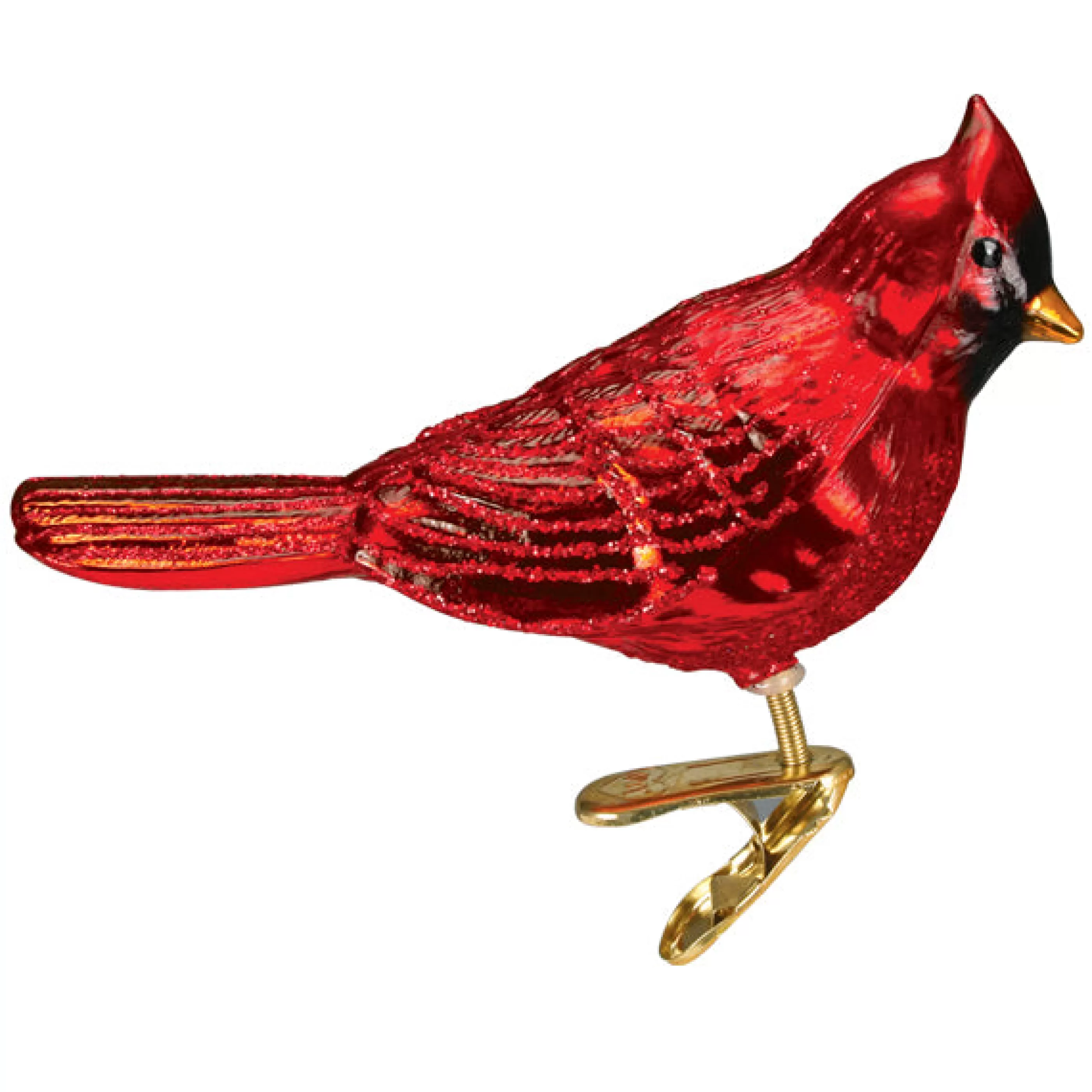 Kasa World Ltd Shiny Red Northern Cardinal Ornament