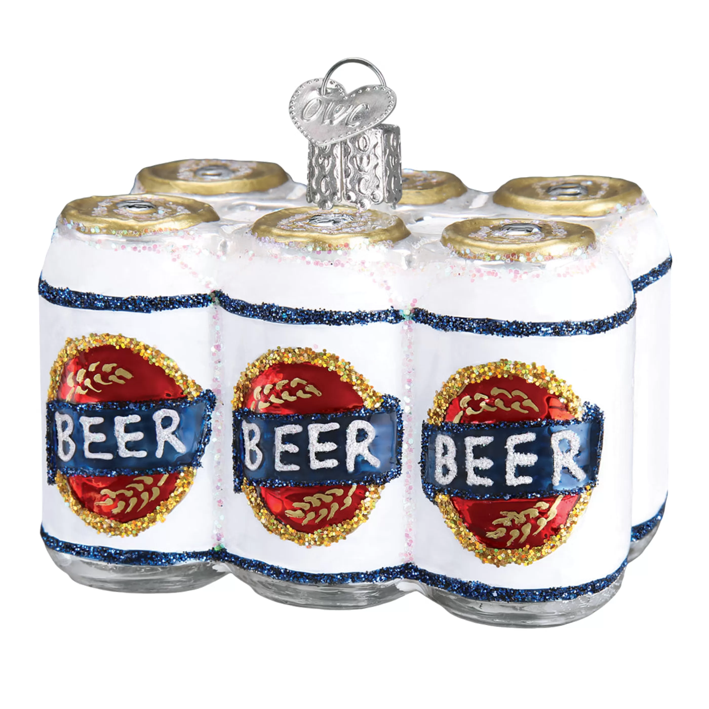 Kasa World Ltd Six Pack Of Beer Ornament