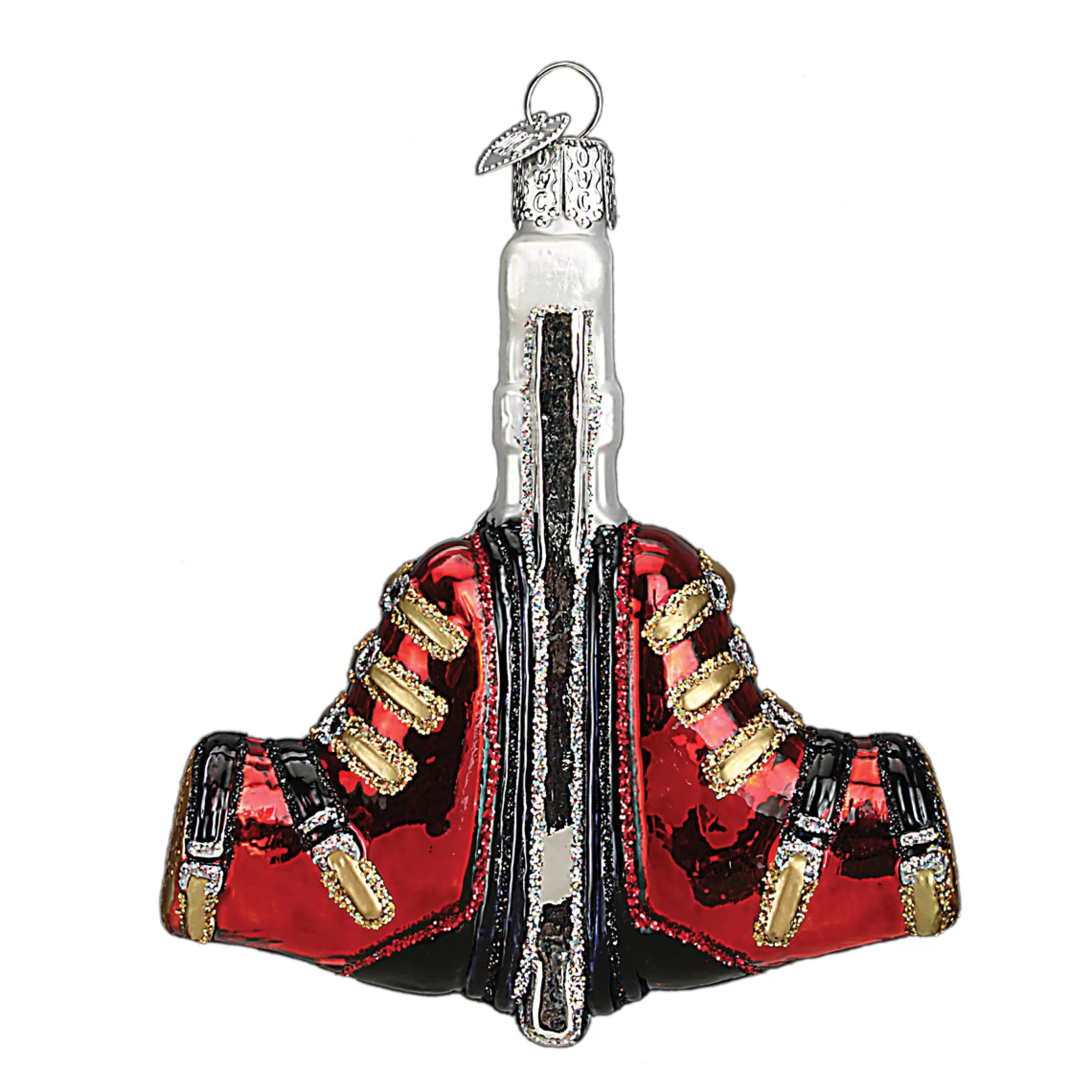 EAST WEST Ski Boots Ornament