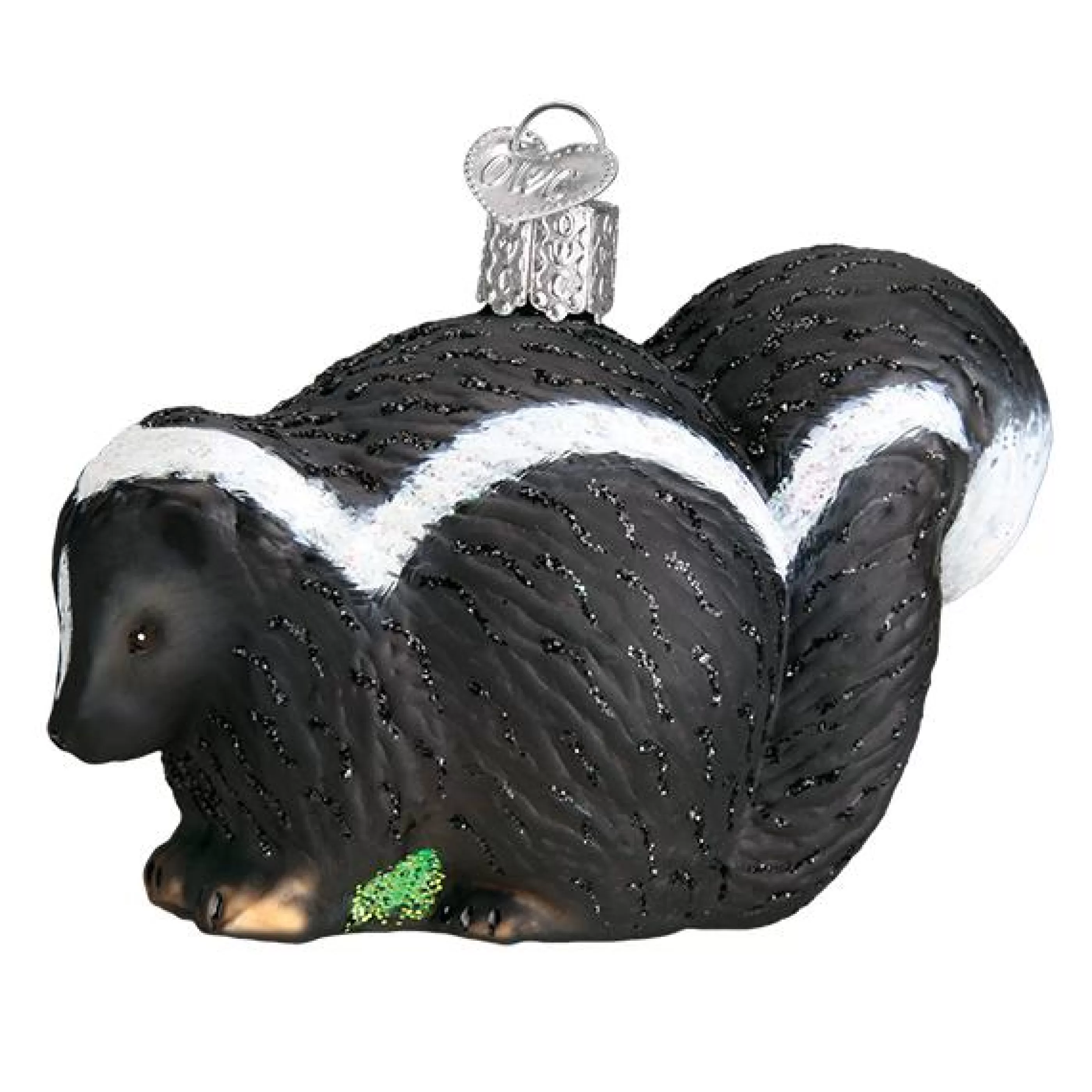 EAST WEST Skunk Ornament