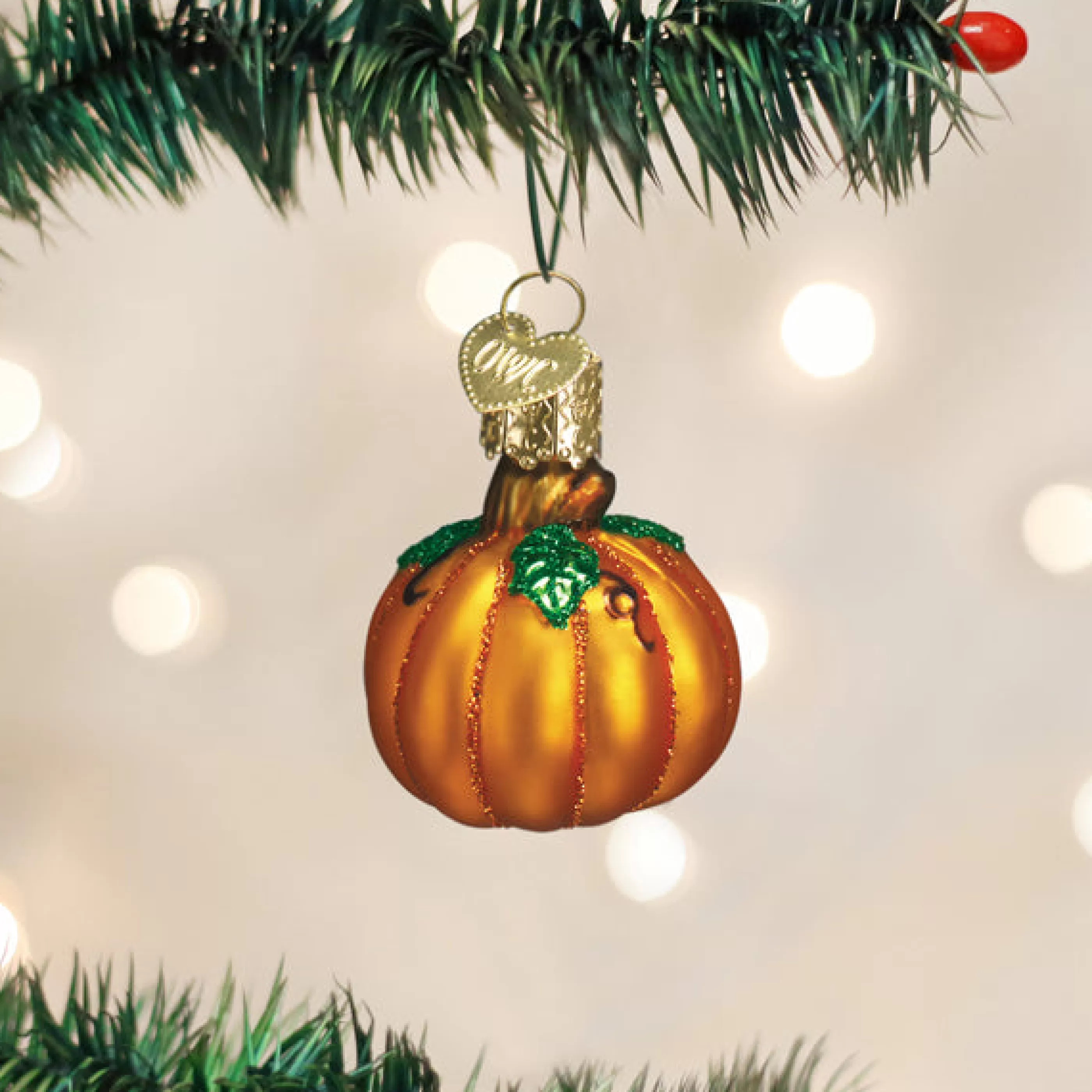 Kasa World Ltd Small Pumpkin Ornament