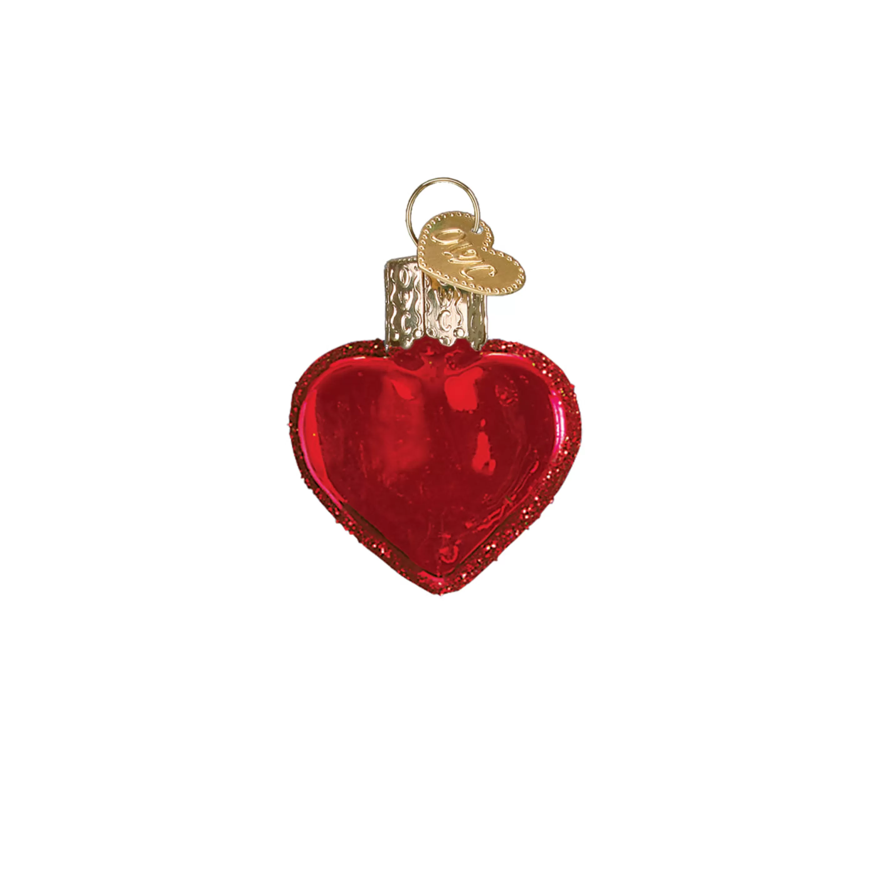 Kasa World Ltd Small Red Heart Ornament