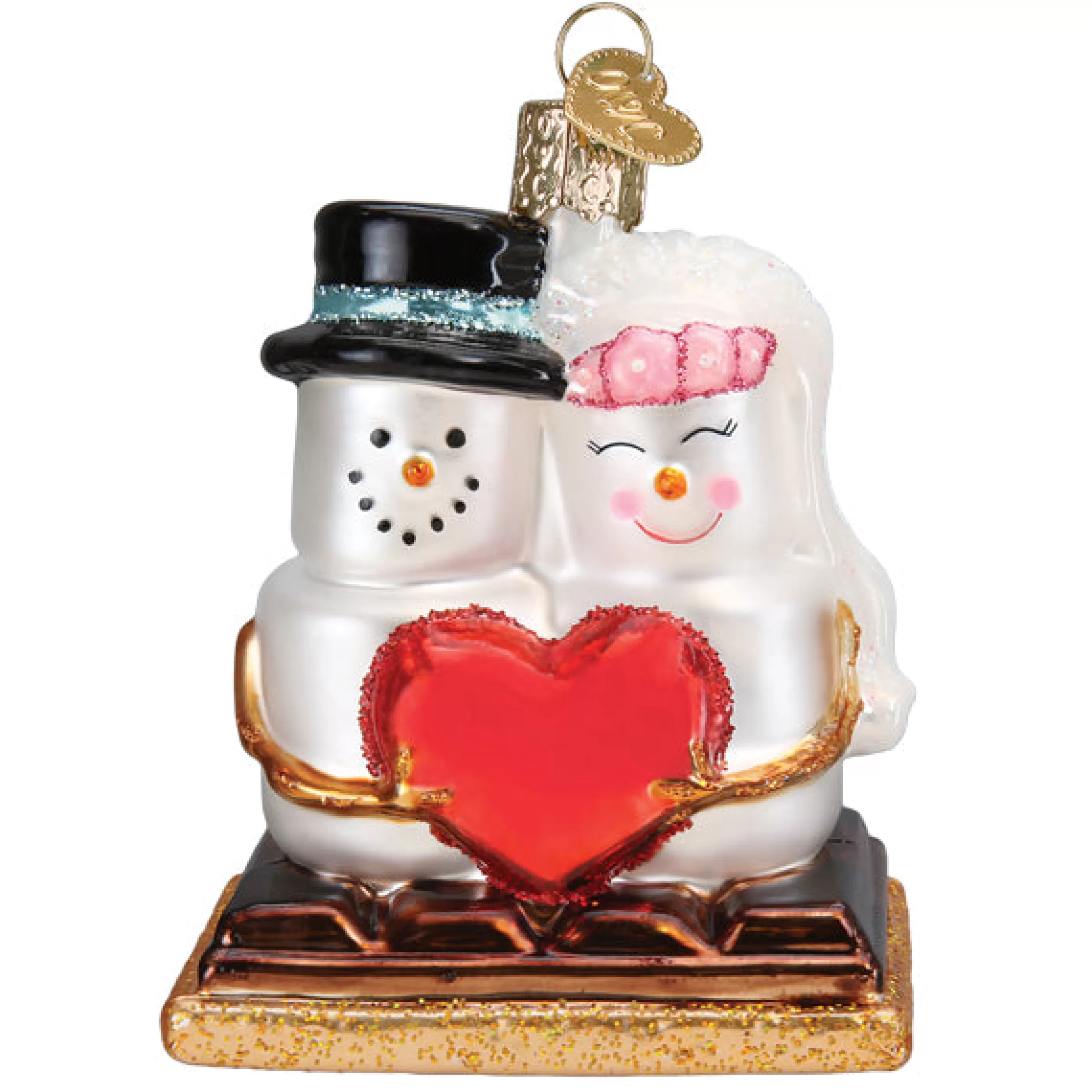 EAST WEST S'Mores In-Love Ornament