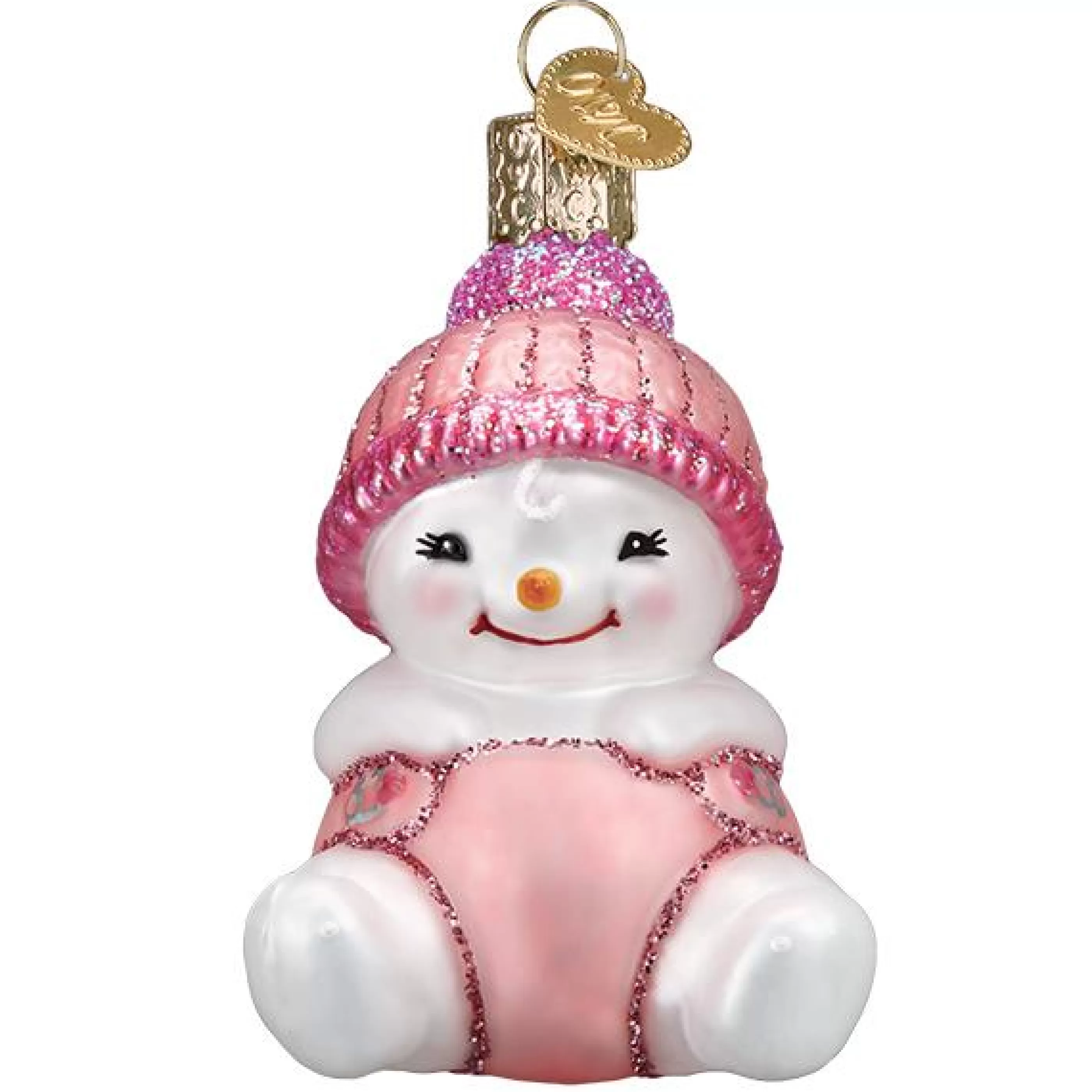 Kasa World Ltd Snow Baby Girl Ornament