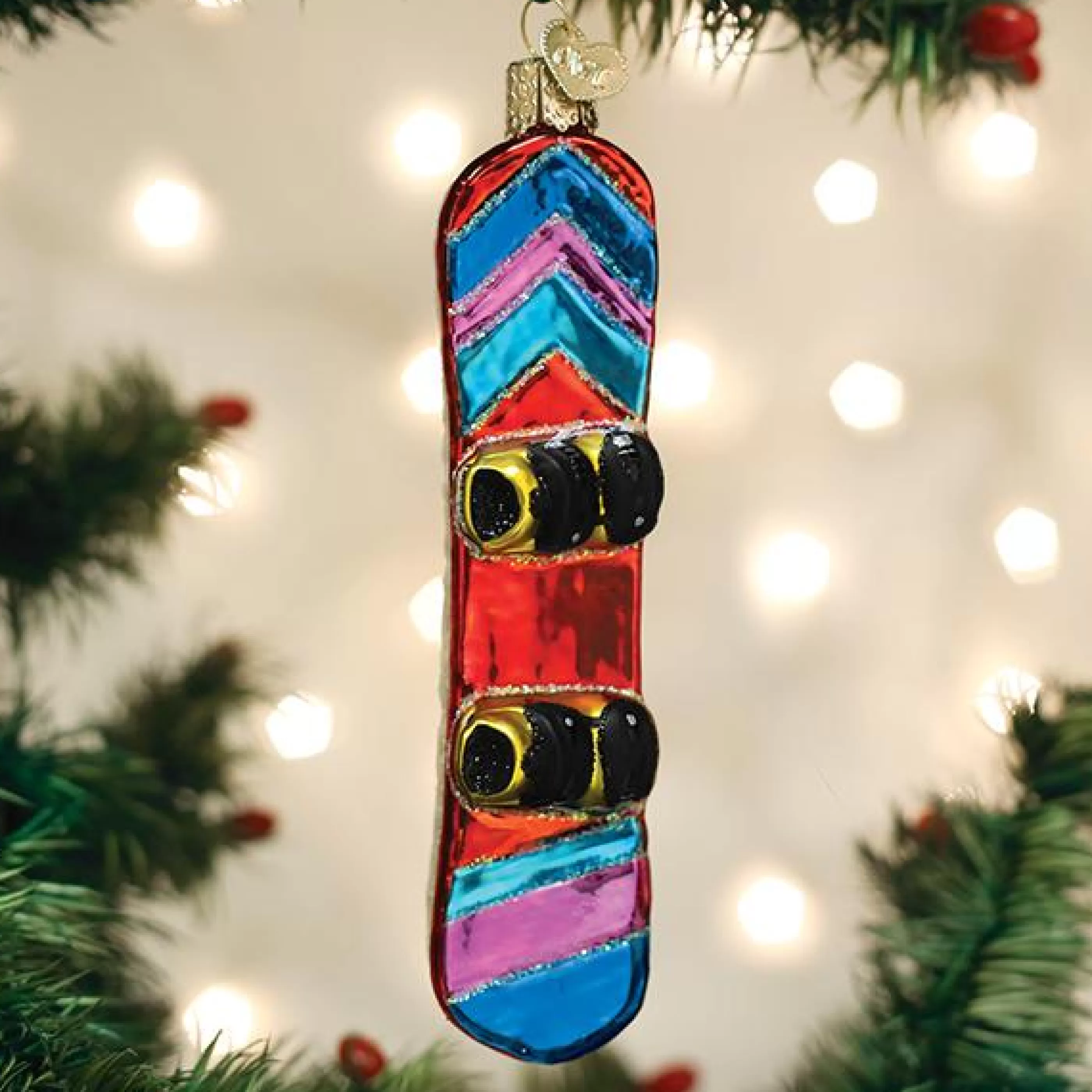 EAST WEST Snowboard Ornament