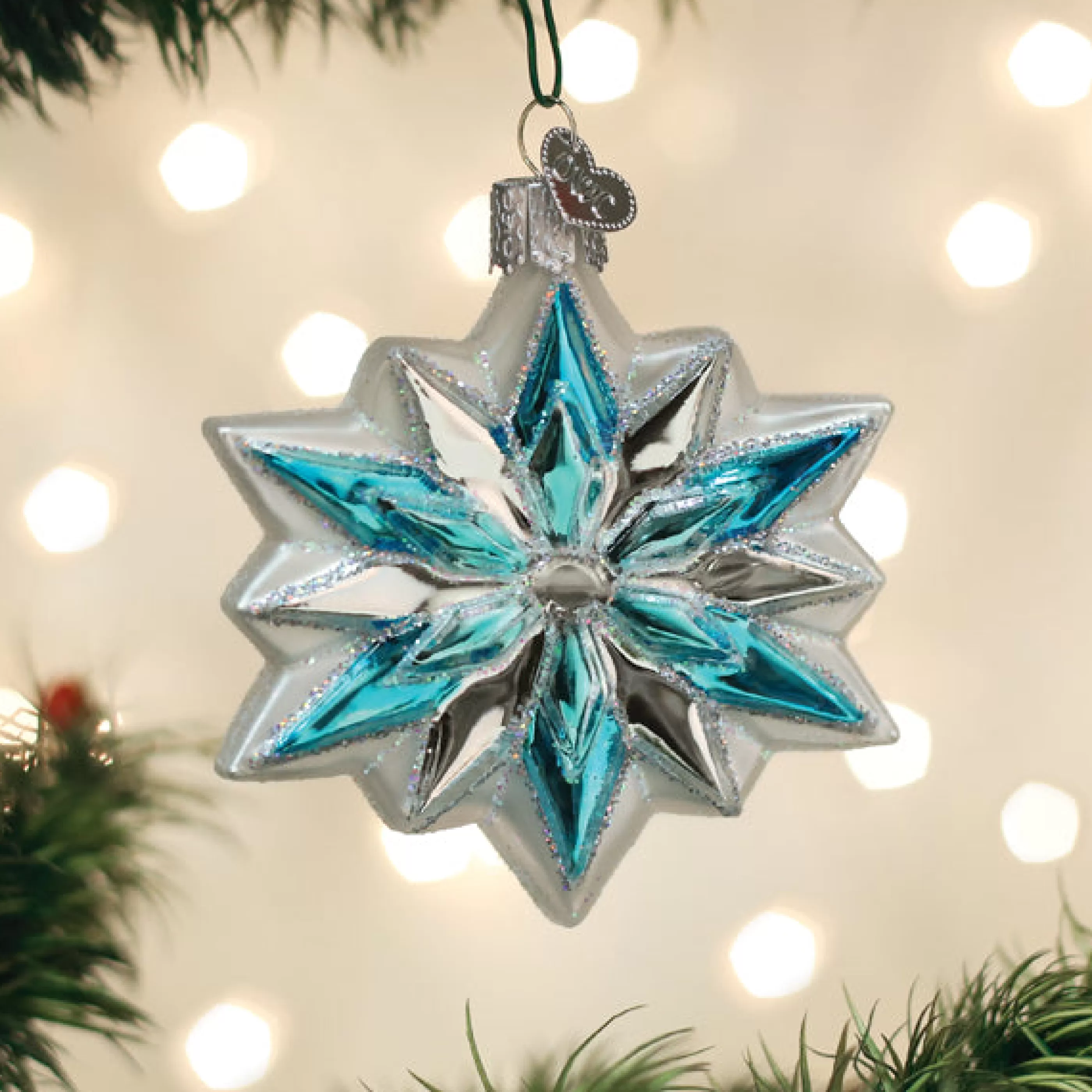 EAST WEST Snowflake Ornament