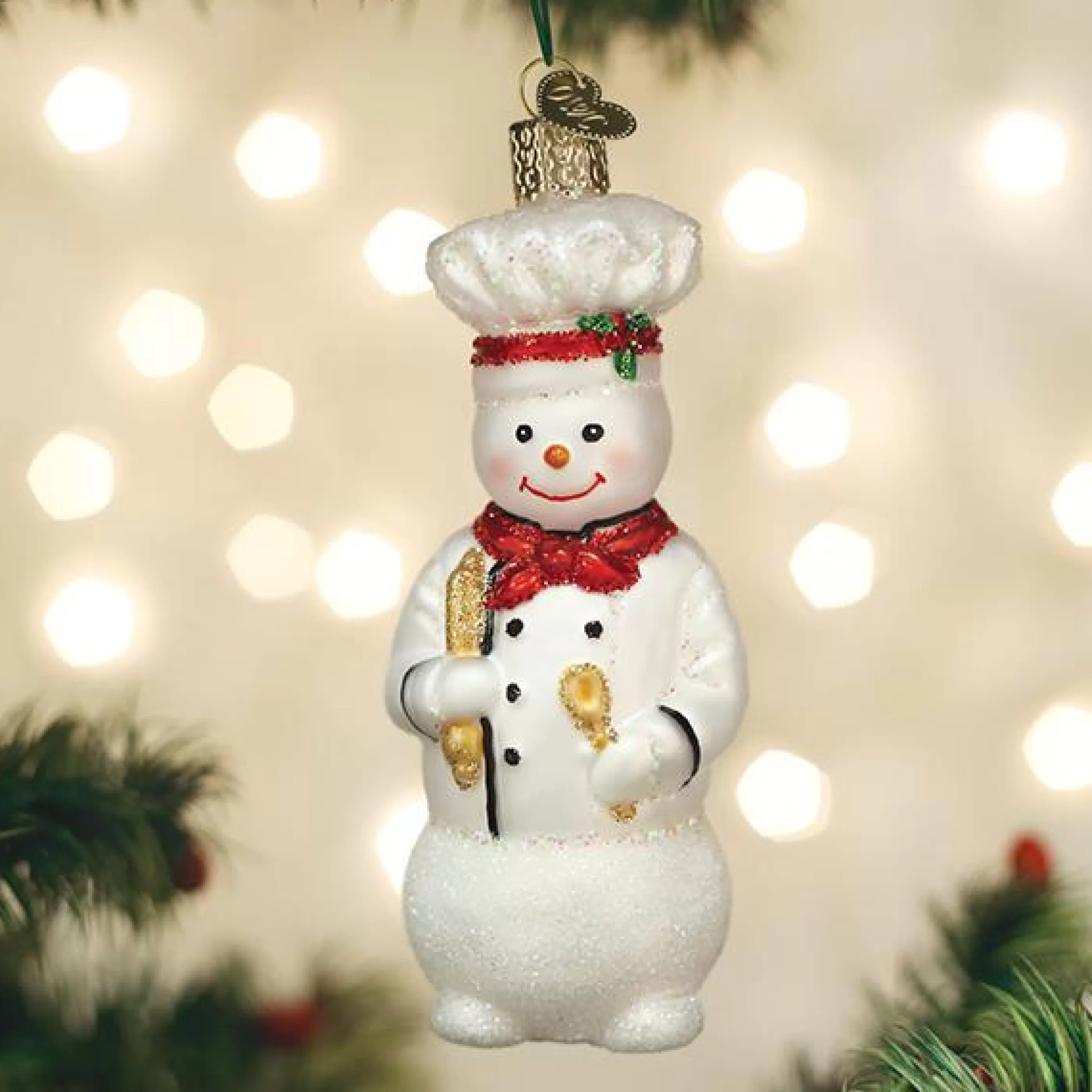 Kasa World Ltd Snowman Chef Ornament