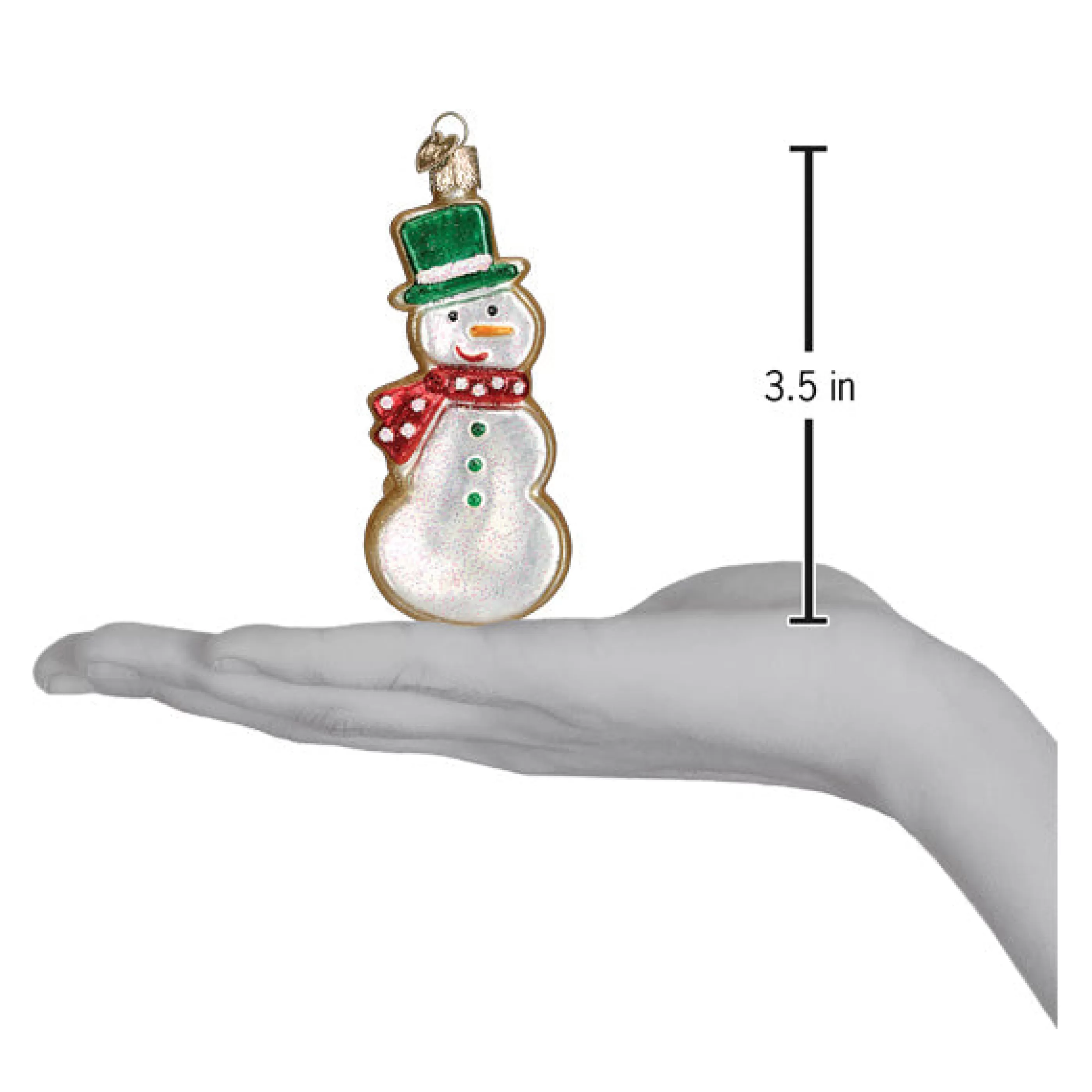 Kasa World Ltd Snowman Sugar Cookie Ornament