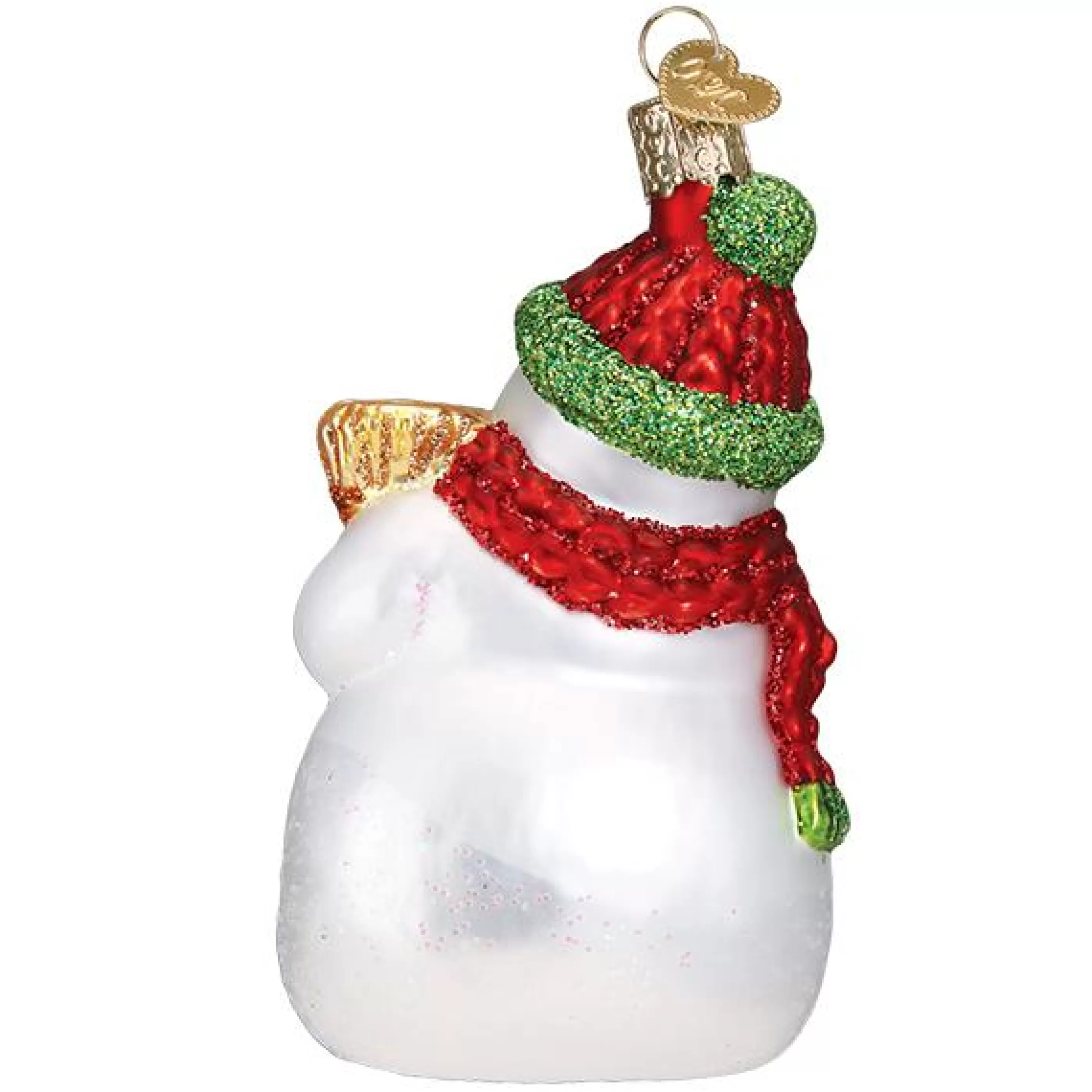 Kasa World Ltd Snowman With Broom Ornament